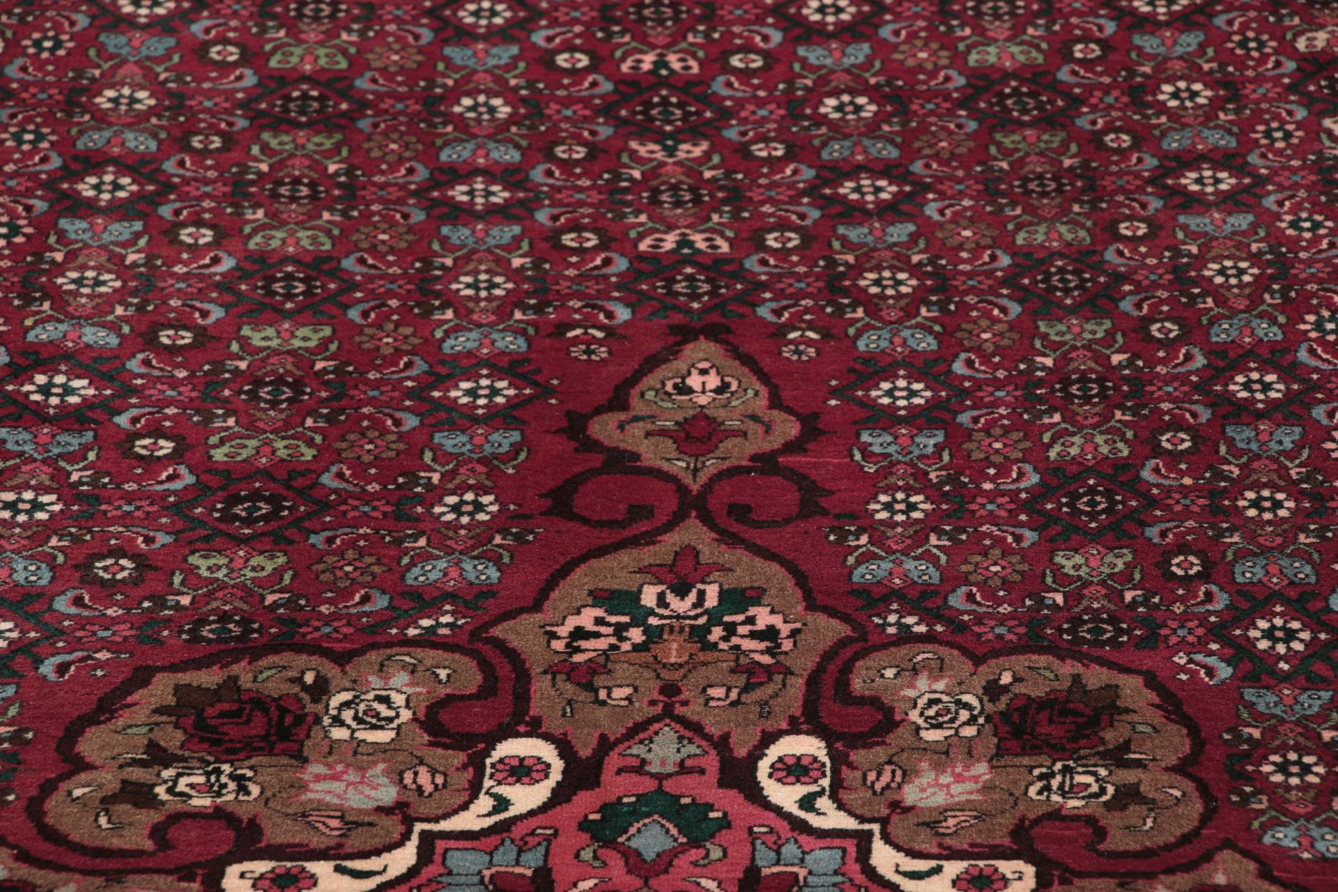 Handgeknüpfter Bijar Perserteppich, 298 × 390 cm, Wolle