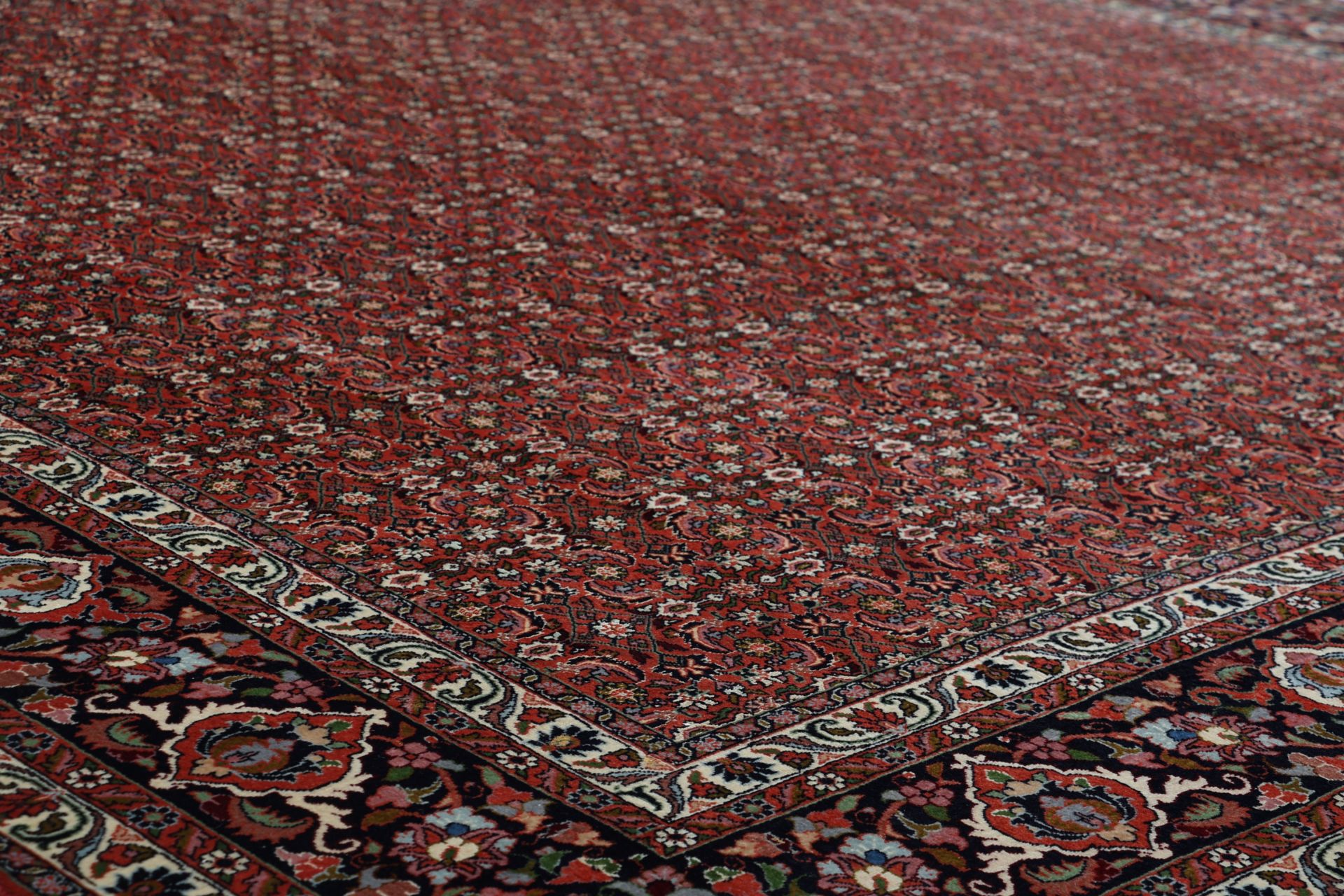 Bijar Perserteppich aus Iran, 300 × 396 cm