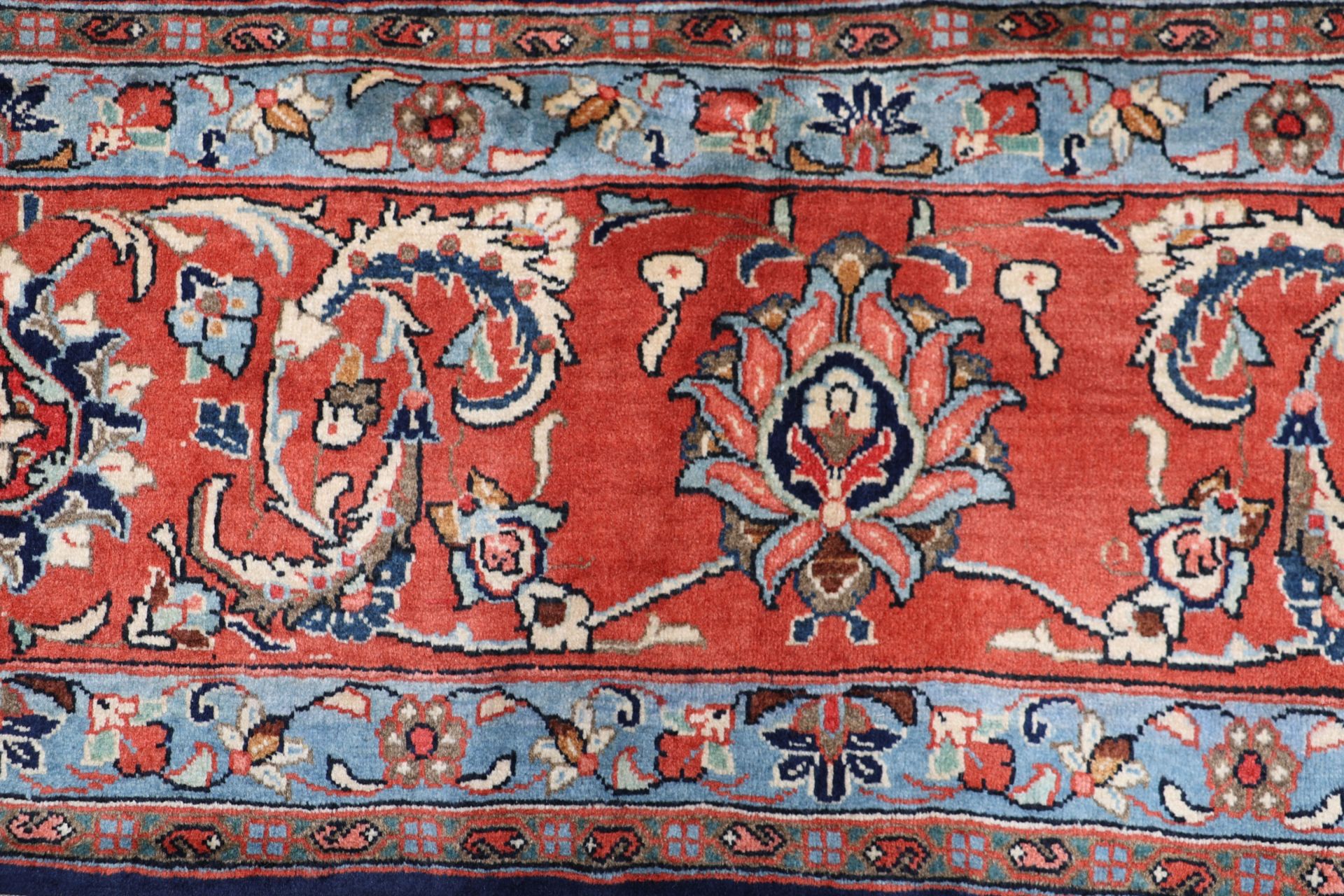 Sarough Perserteppich aus Iran, 303 × 400 cm