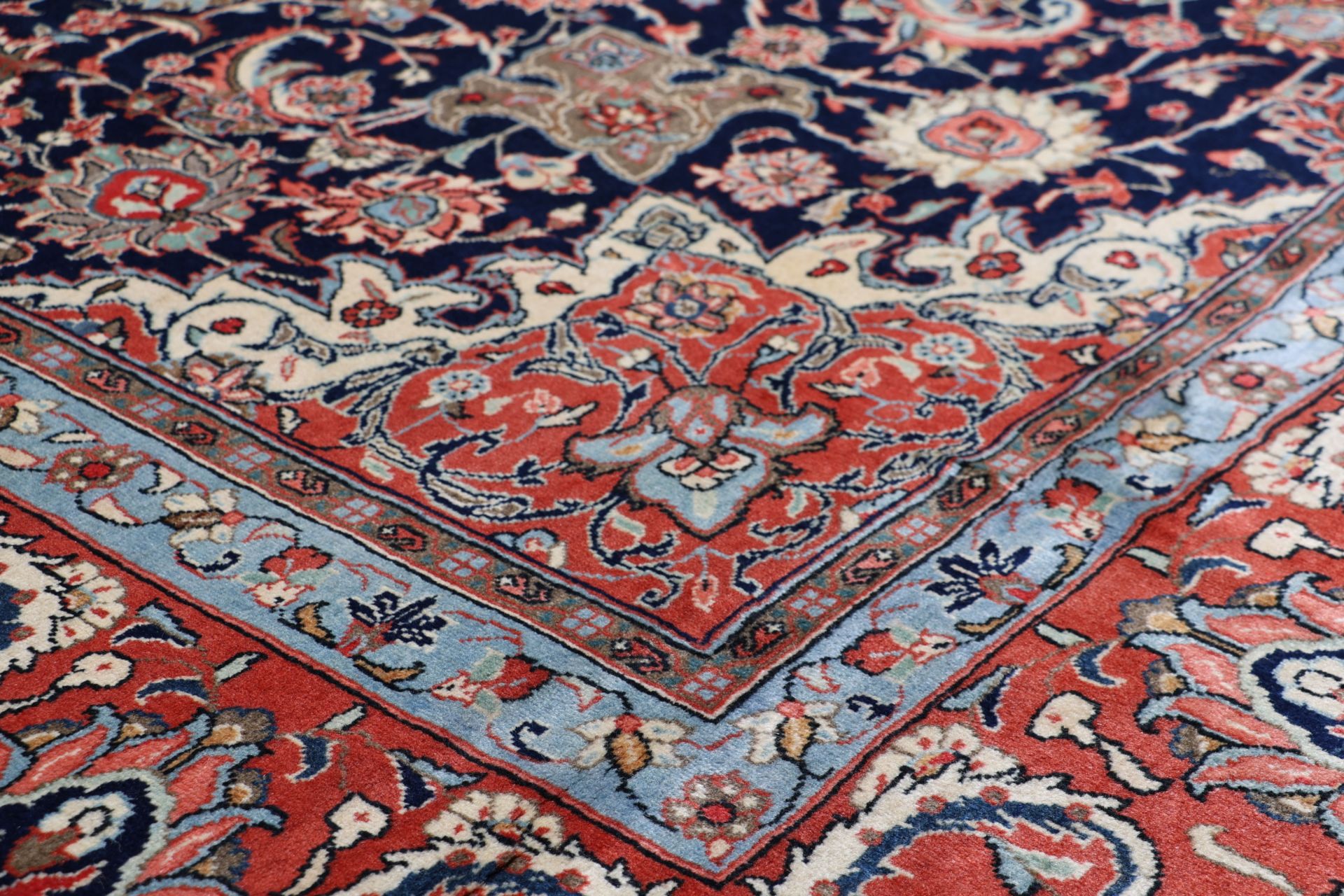 Sarough Perserteppich aus Iran, 303 × 400 cm