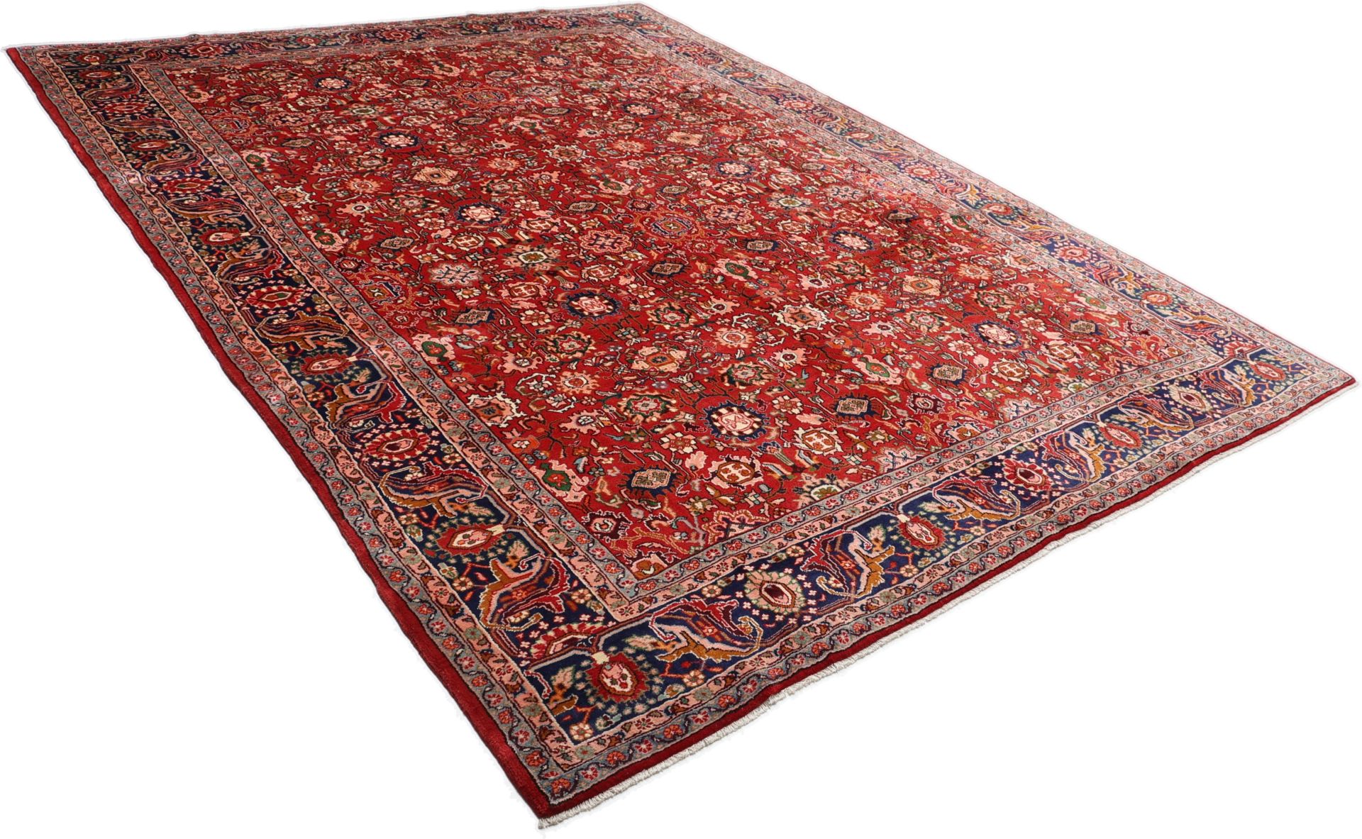 Isfahan Perserteppich 323 × 420 cm aus Wolle, handgeknüpft
