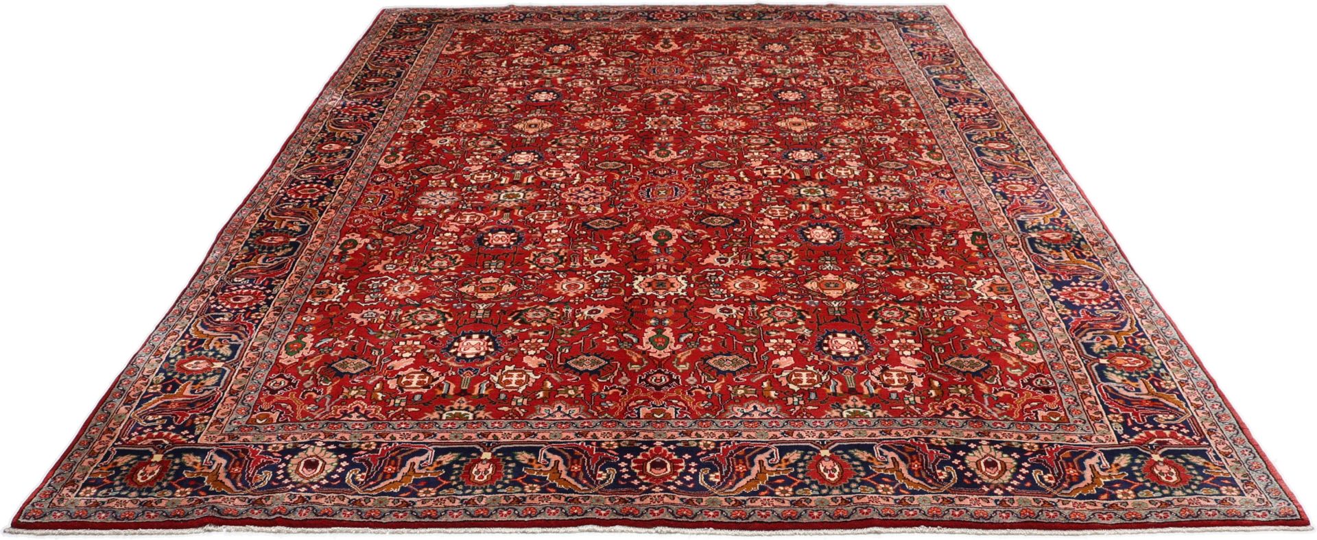 Isfahan Perserteppich 323 × 420 cm aus Wolle, handgeknüpft