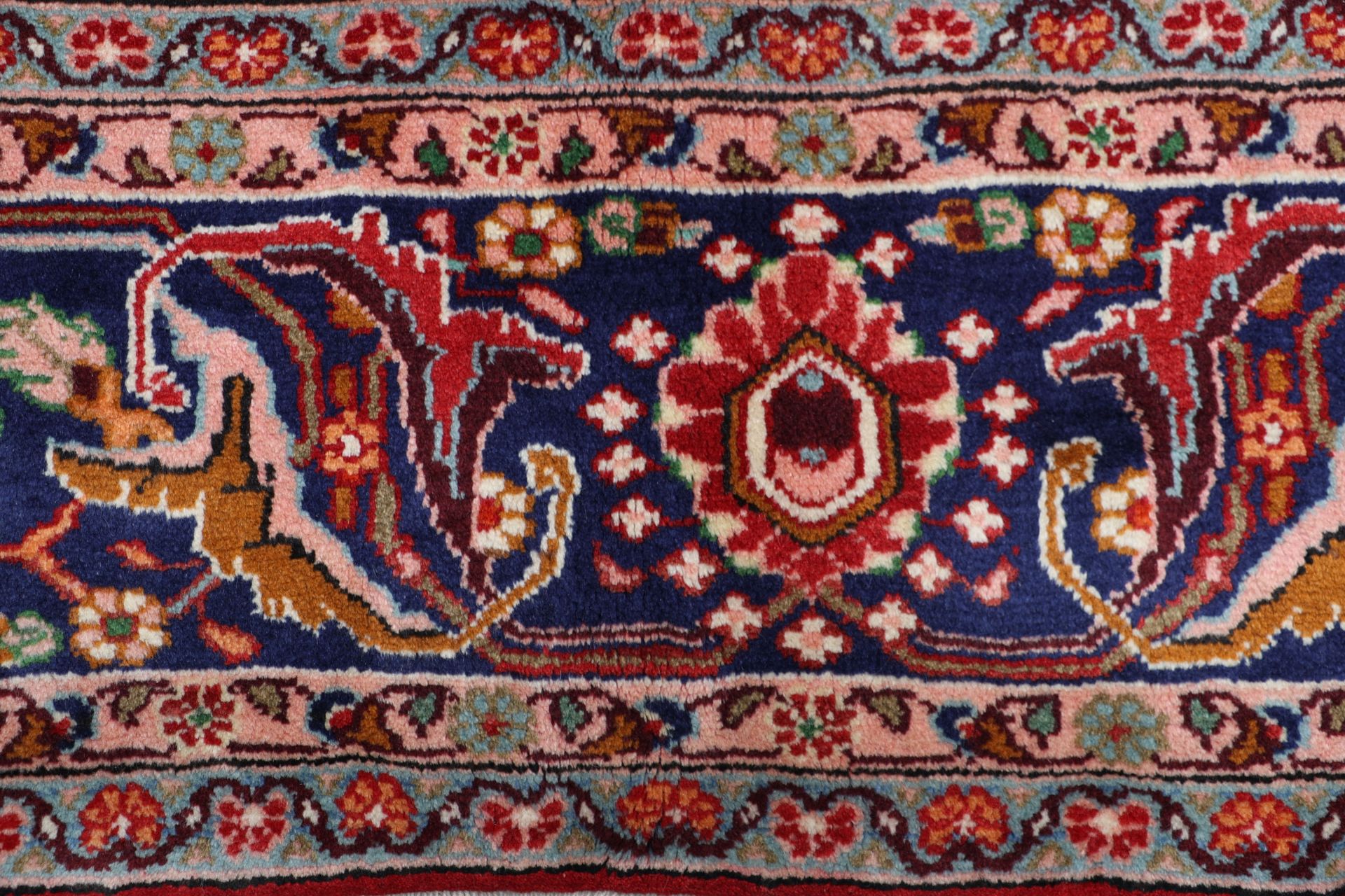 Isfahan Perserteppich 323 × 420 cm aus Wolle, handgeknüpft