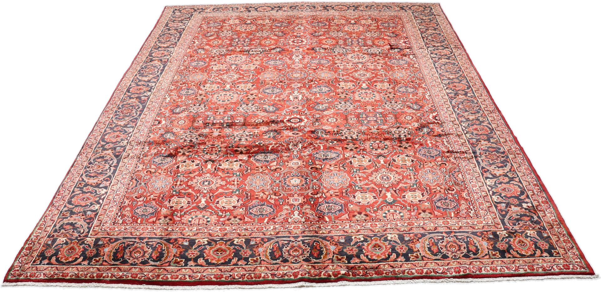 Handgeknüpfter Isfahan Perserteppich 317 × 400 cm