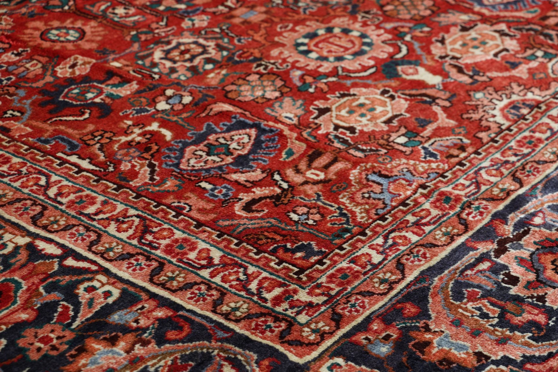 Handgeknüpfter Isfahan Perserteppich 317 × 400 cm