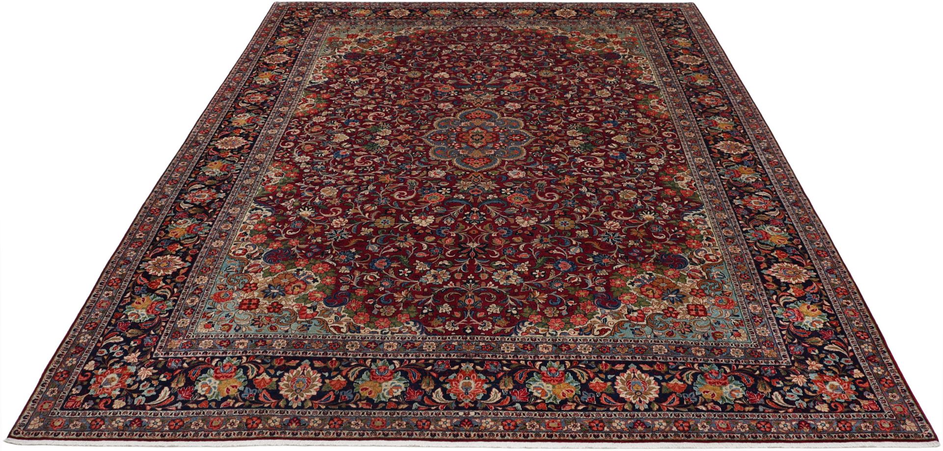 Handgeknüpfter Sarough Perserteppich 318 × 412 cm