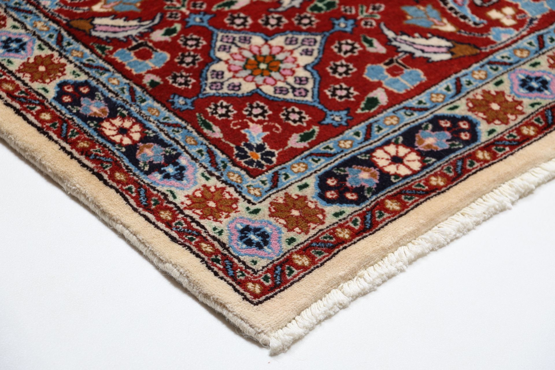 Moud Perserteppich aus Iran, 300 × 395 cm