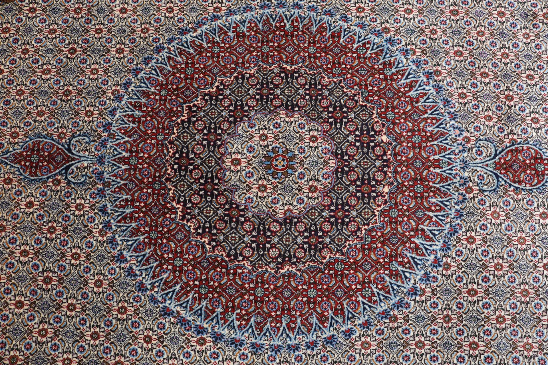 Moud Perserteppich aus Iran, 300 × 395 cm