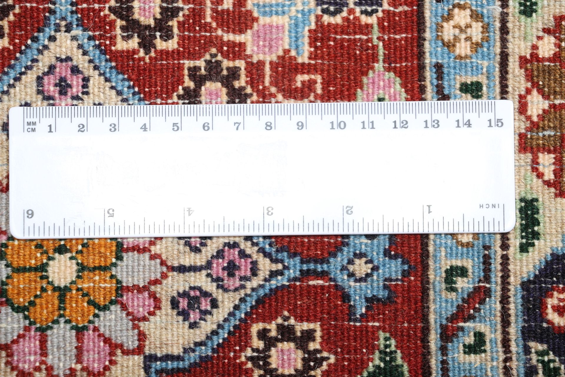 Moud Perserteppich aus Iran, 300 × 395 cm