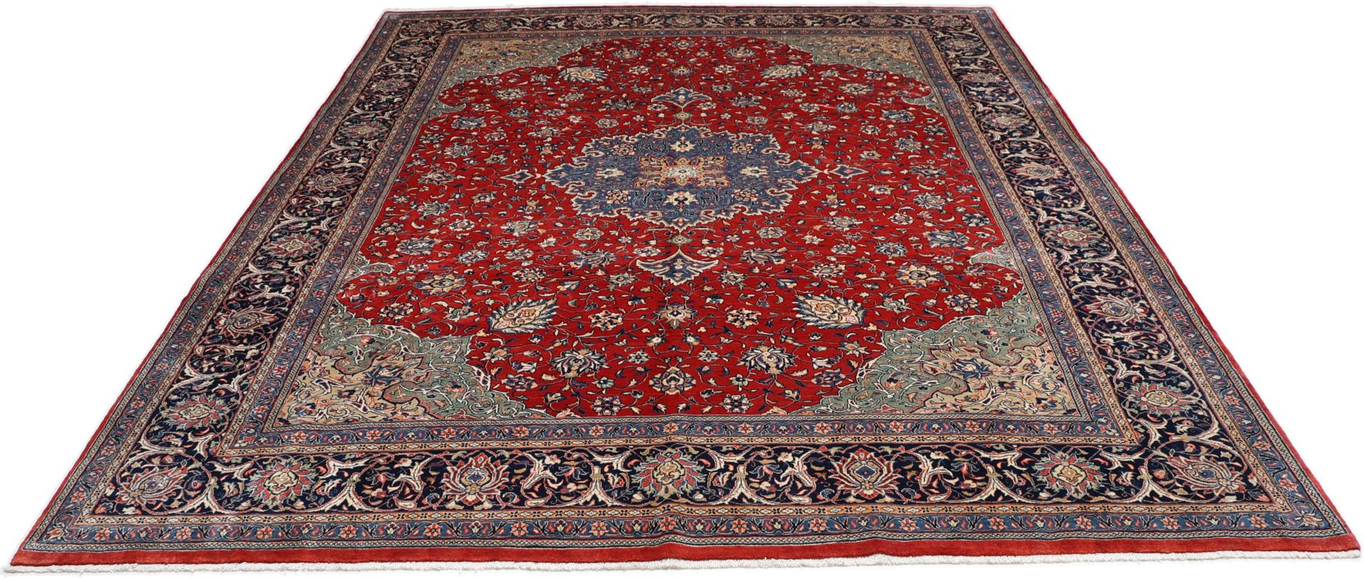Handgeknüpfter Heriz Perserteppich 302 × 393 cm