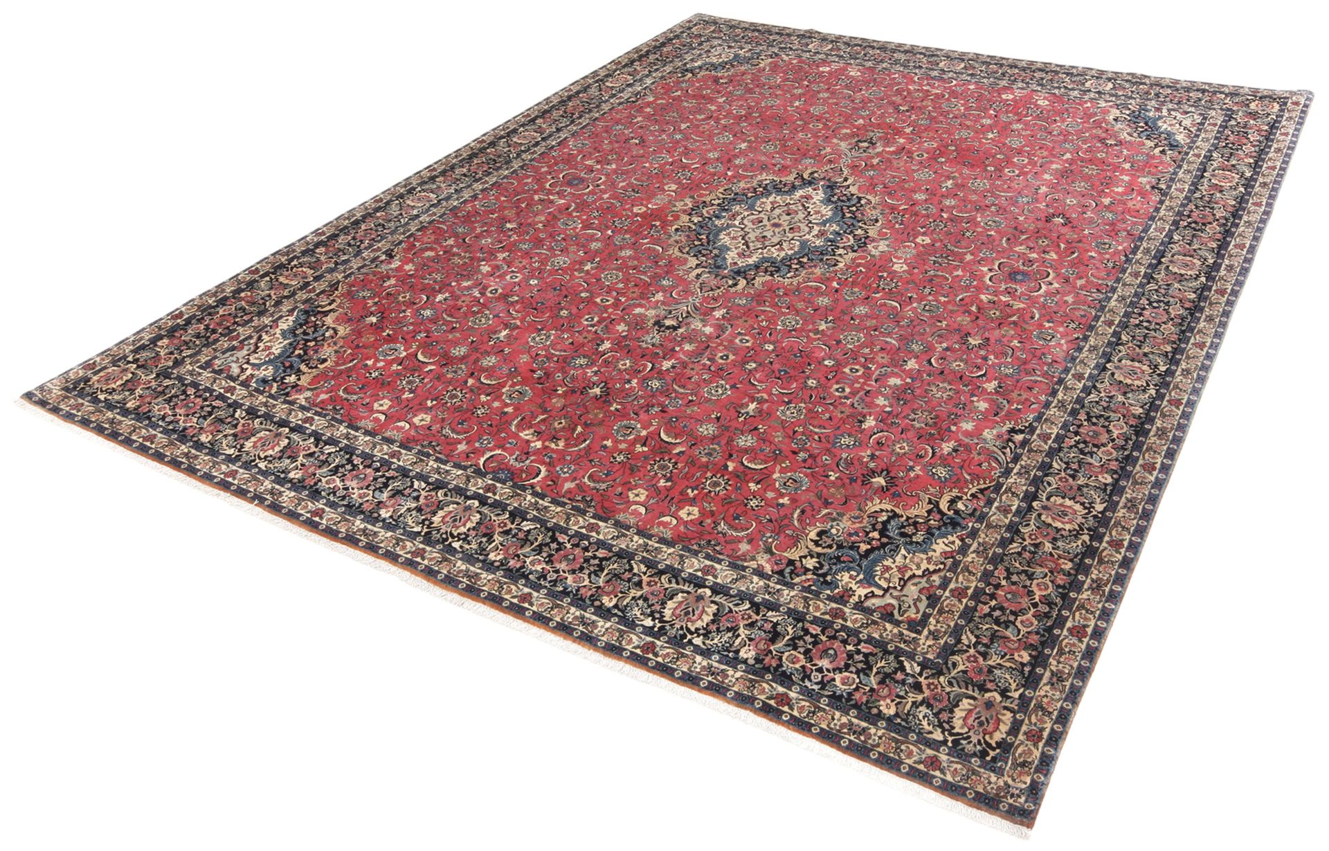 Bijar Perserteppich 297 × 385 cm aus Wolle & Seide, handgeknüpft