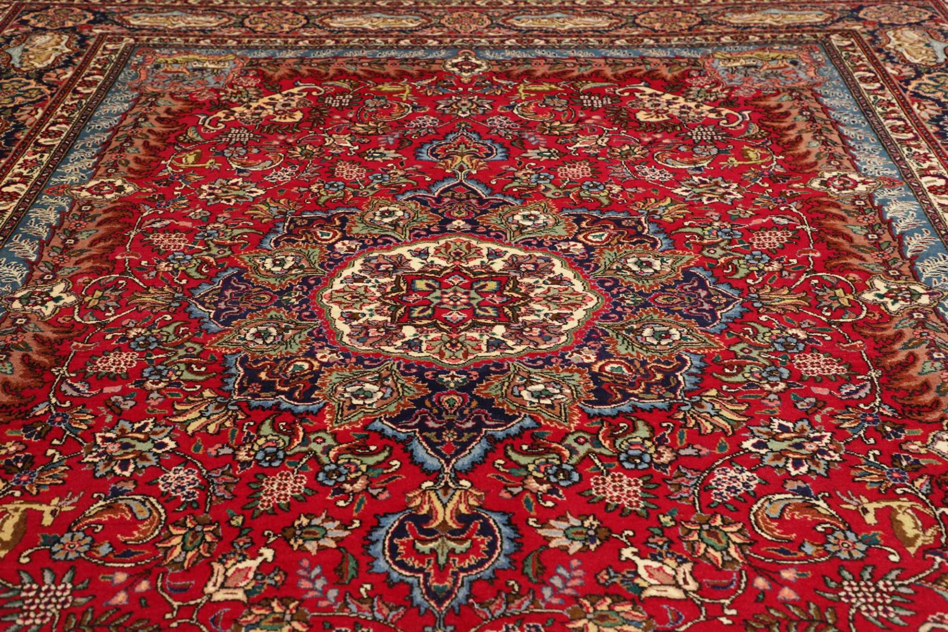 Täbriz Perserteppich aus Iran, 303 × 397 cm