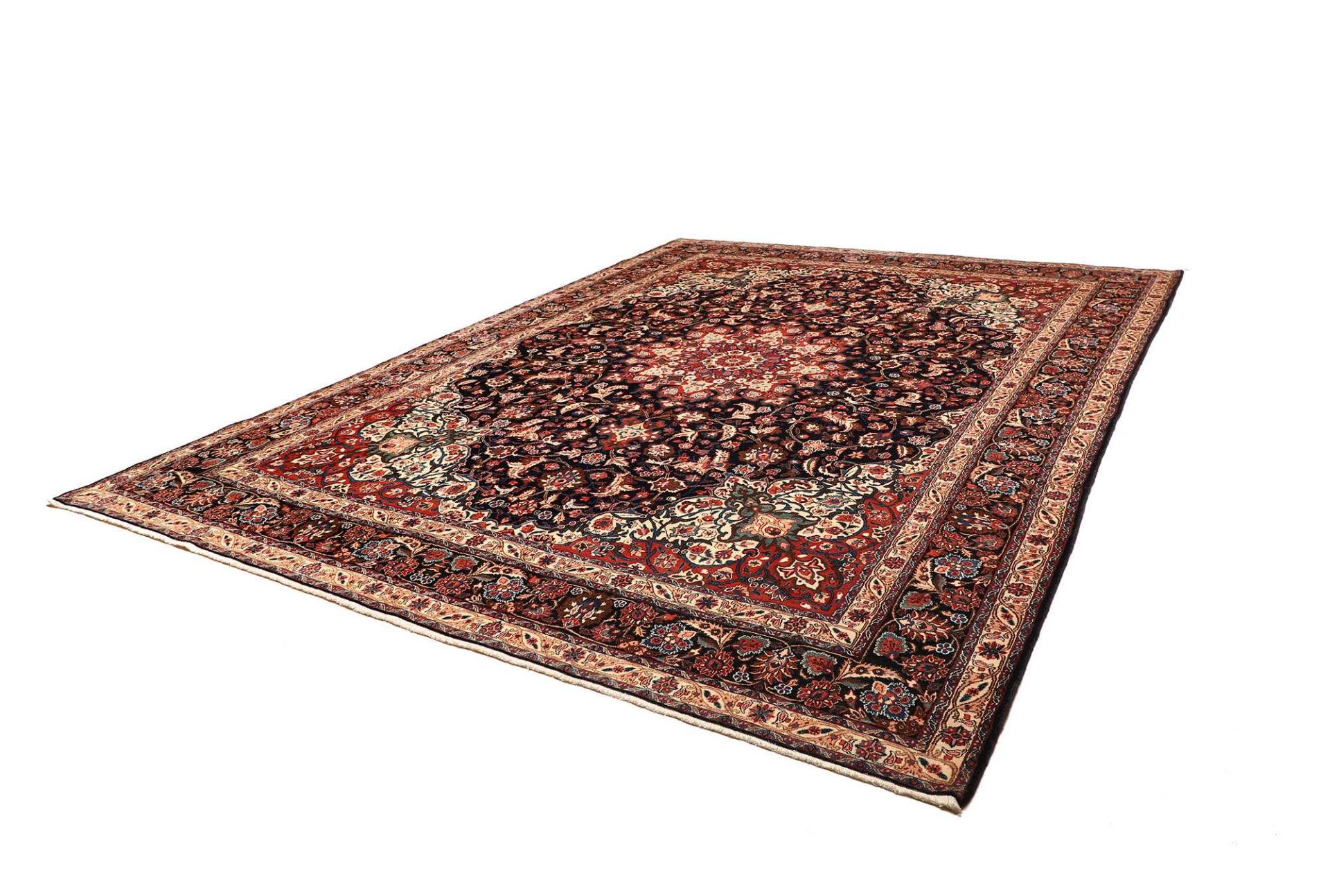 Moud Perserteppich aus Iran, 311 × 409 cm
