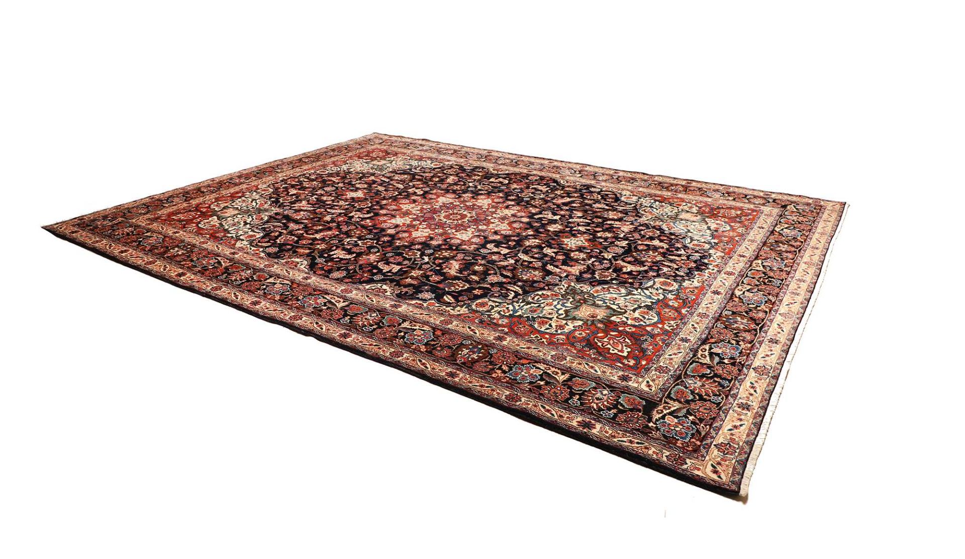 Moud Perserteppich aus Iran, 311 × 409 cm
