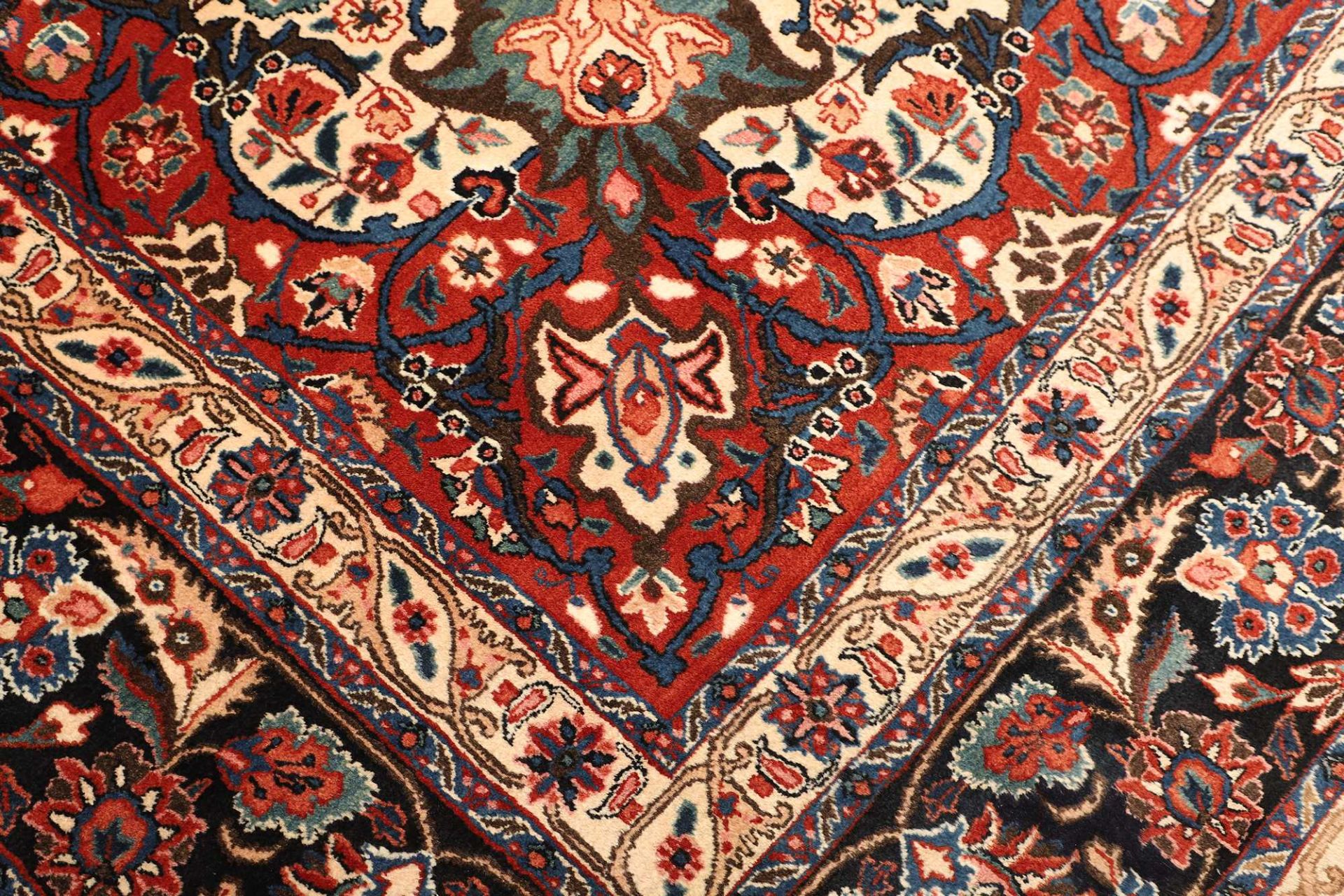 Moud Perserteppich aus Iran, 311 × 409 cm