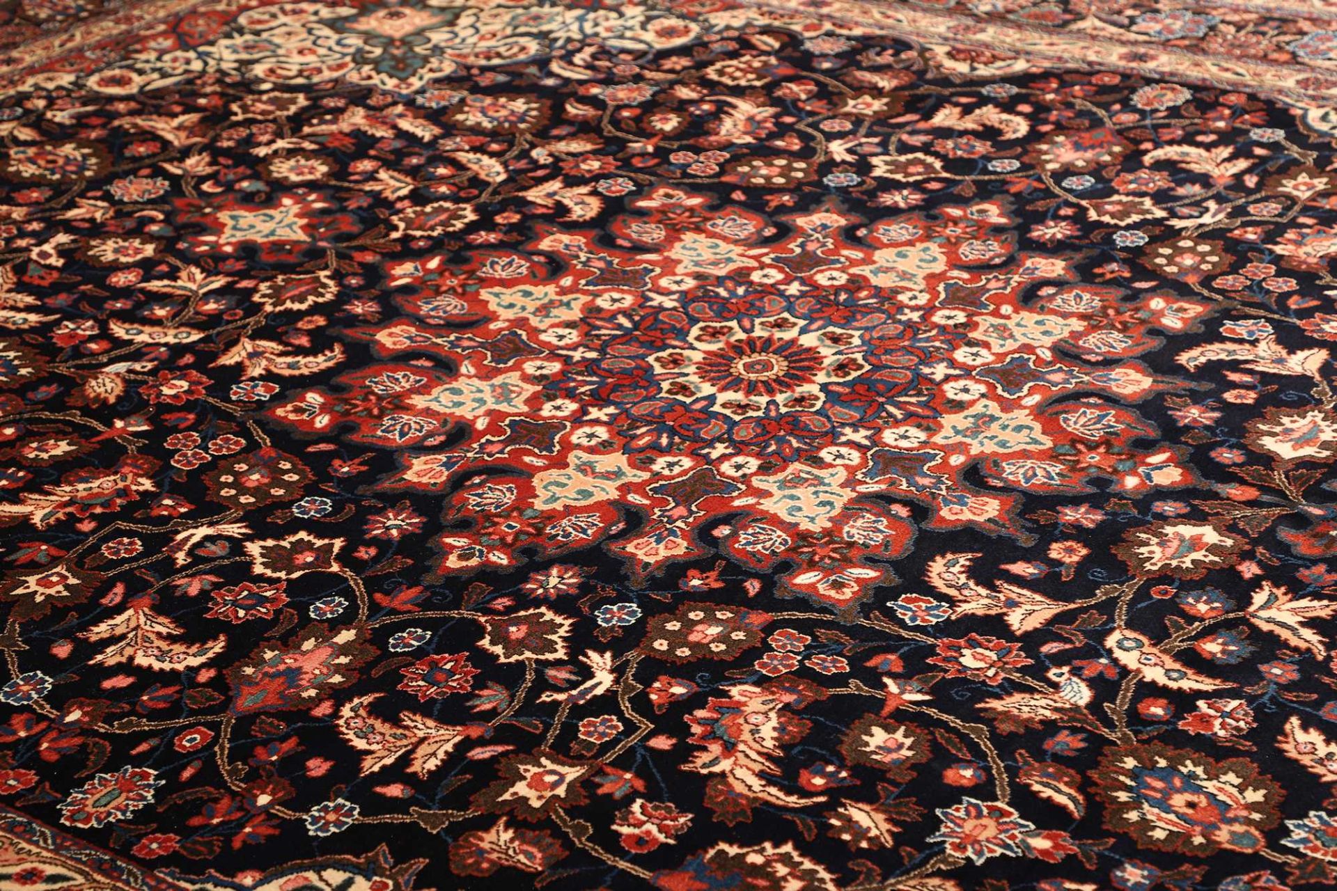 Moud Perserteppich aus Iran, 311 × 409 cm