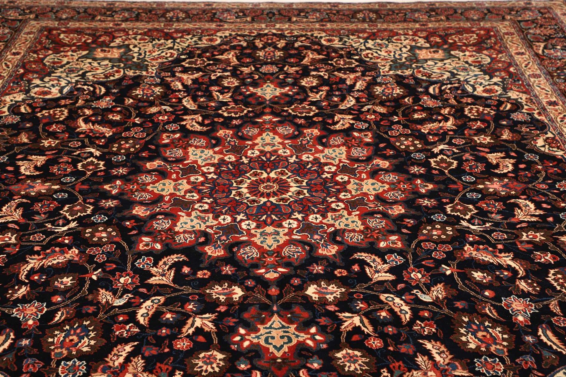 Moud Perserteppich aus Iran, 311 × 409 cm
