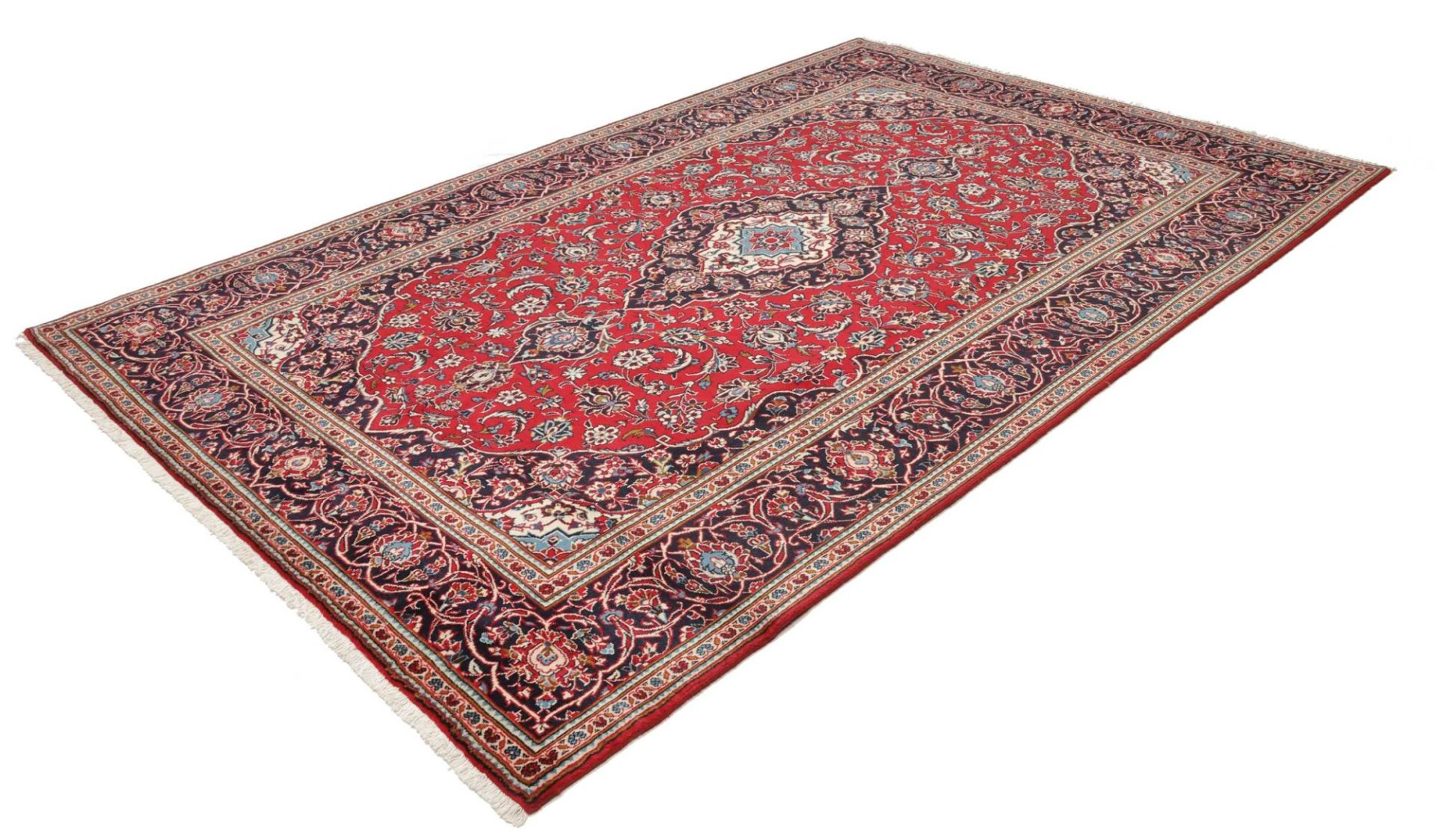 Kashan Perserteppich aus Iran, 297 × 397 cm