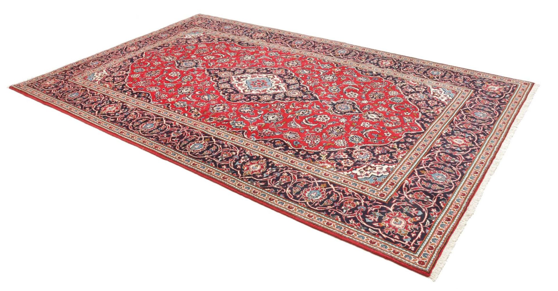 Kashan Perserteppich aus Iran, 297 × 397 cm