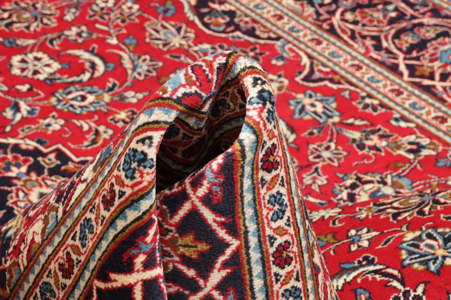 Kashan Perserteppich aus Iran, 297 × 397 cm