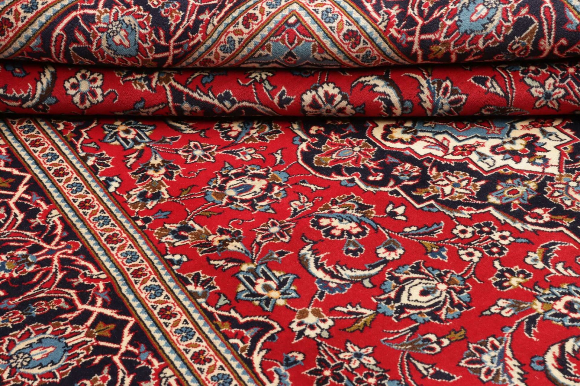 Kashan Perserteppich aus Iran, 297 × 397 cm