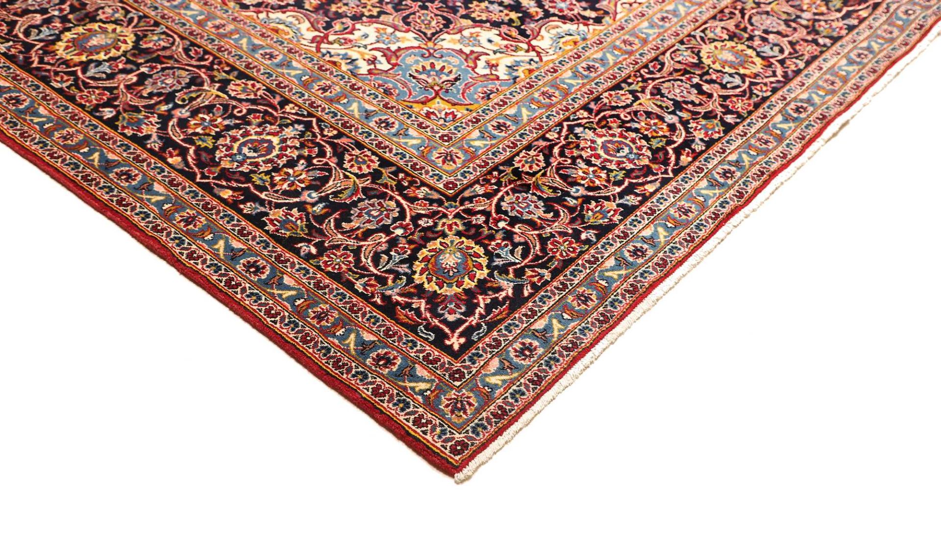 Kashan Perserteppich aus Iran, 301 × 395 cm
