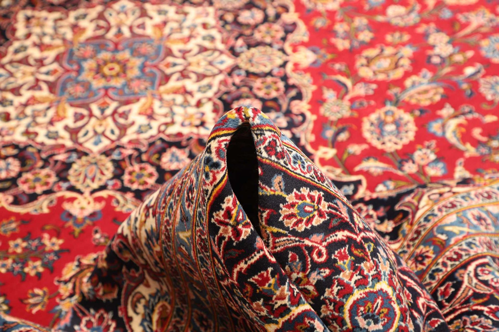 Kashan Perserteppich aus Iran, 301 × 395 cm