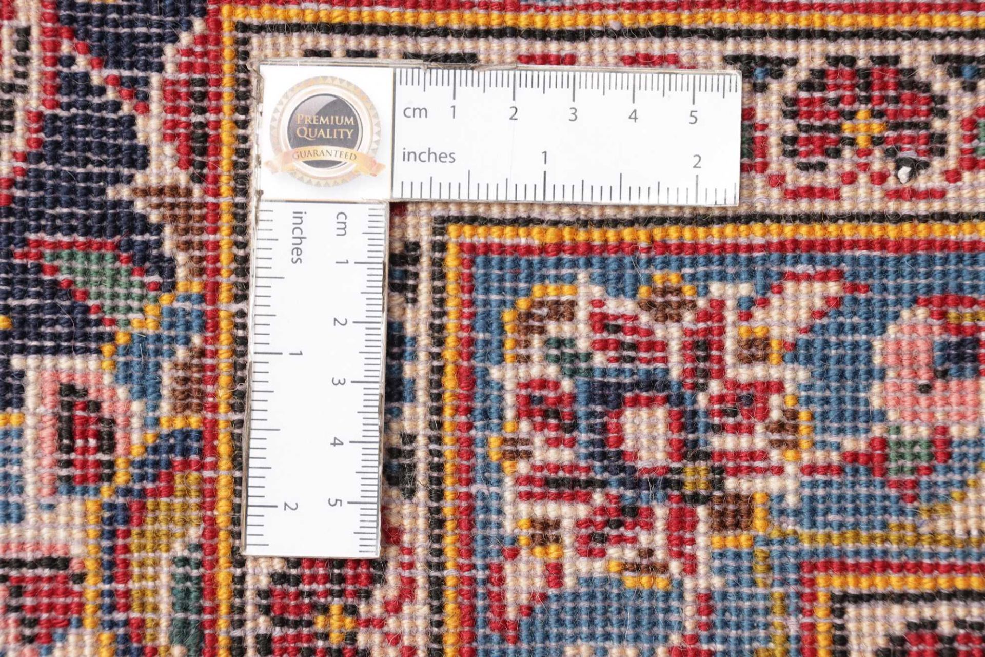 Handgeknüpfter Kashan Perserteppich 275 × 387 cm