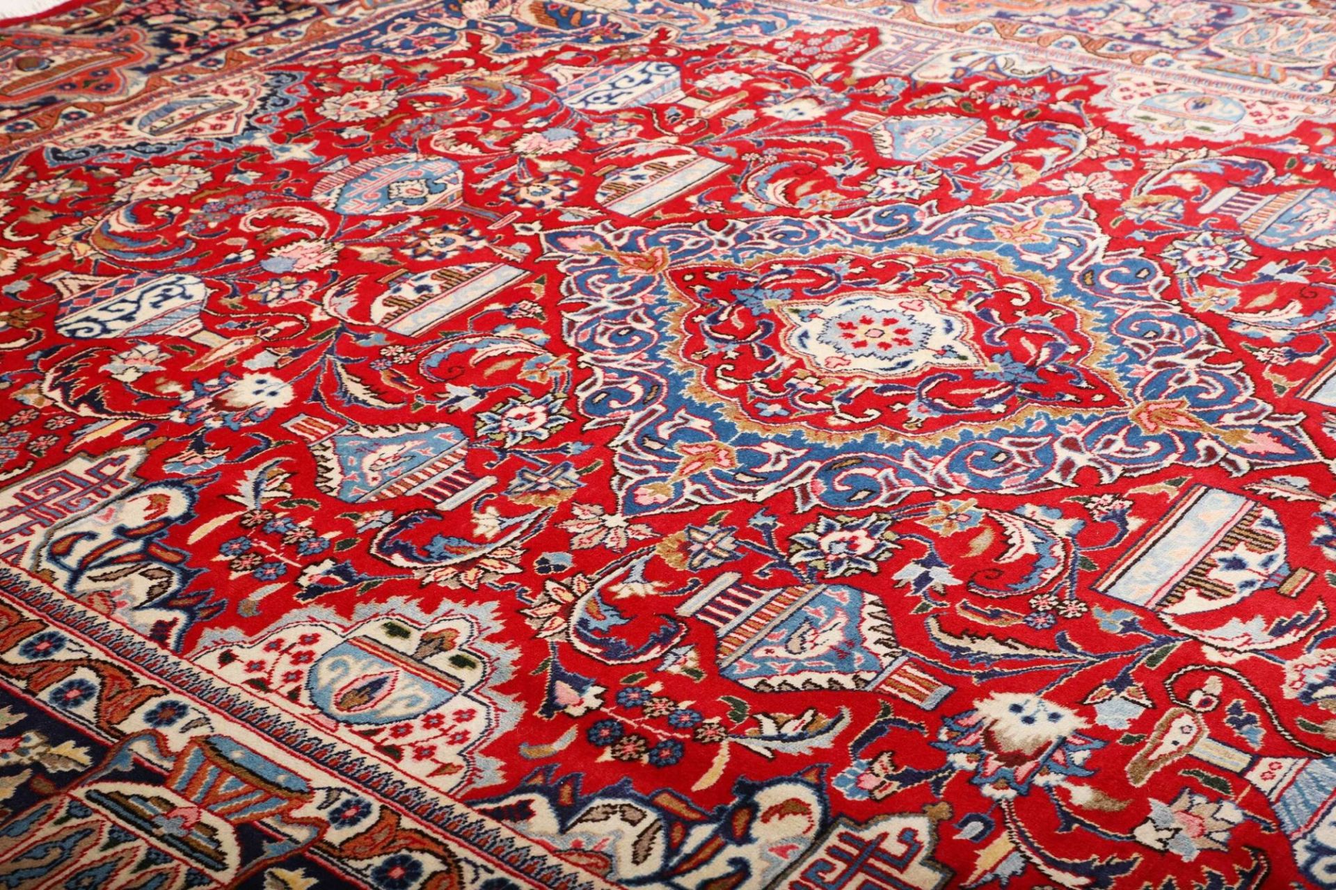 Kashmar Perserteppich 294 × 391 cm aus Wolle, handgeknüpft