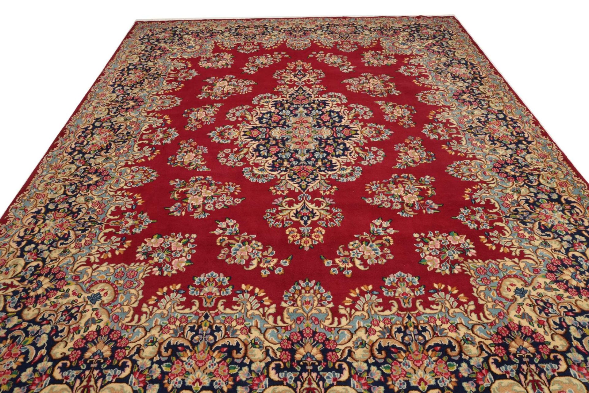 perserteppich-kirman-307-x-406-cm-schurwolle-handgeknupft-3 Kerman Perserteppich 307 × 406 cm aus Wolle, handgeknüpft
