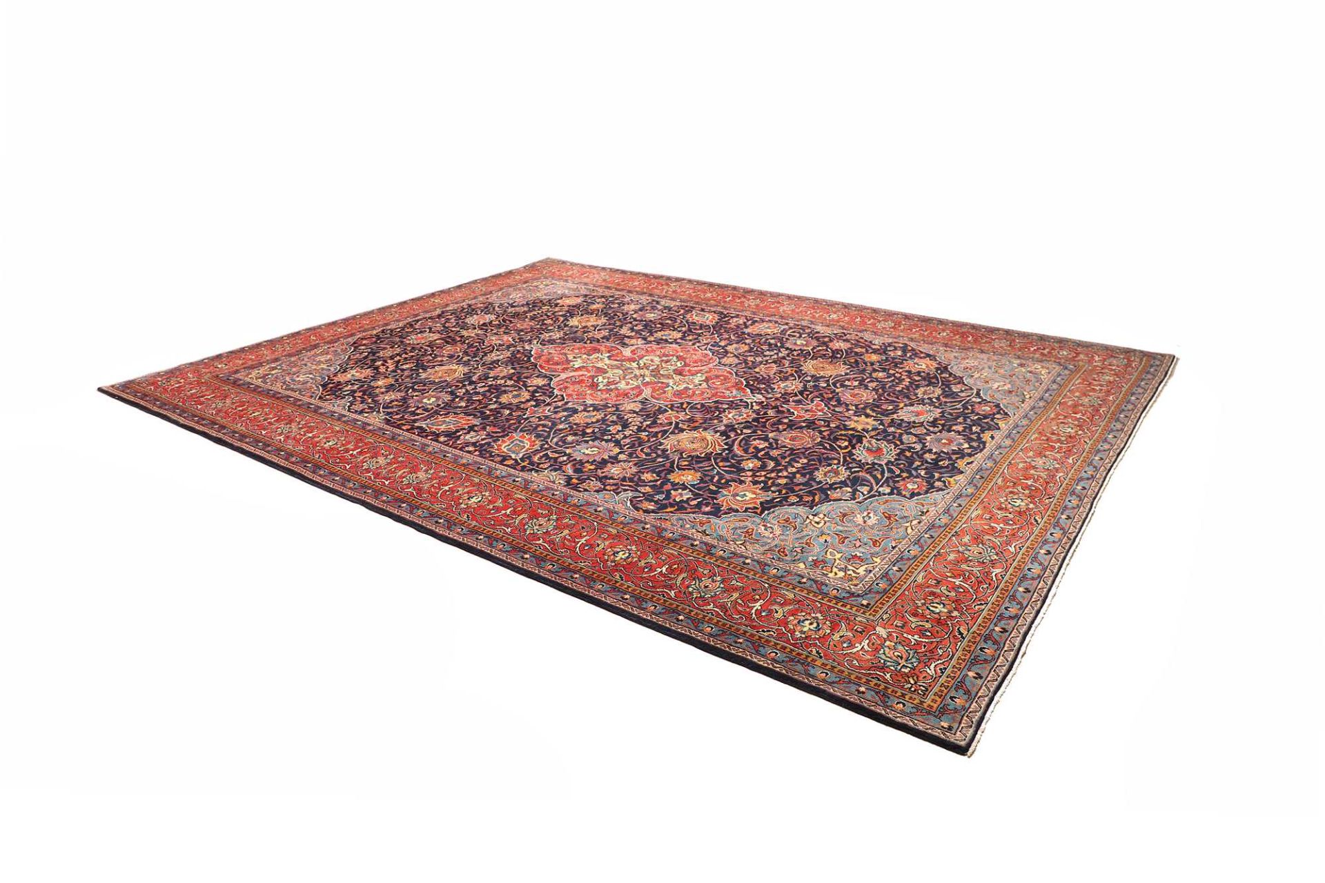 Handgeknüpfter Sarough Perserteppich 301 × 389 cm