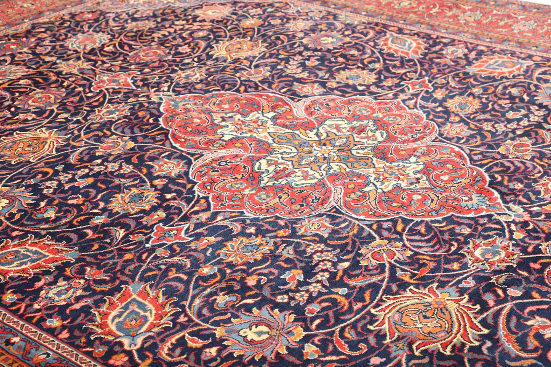 Handgeknüpfter Sarough Perserteppich 301 × 389 cm