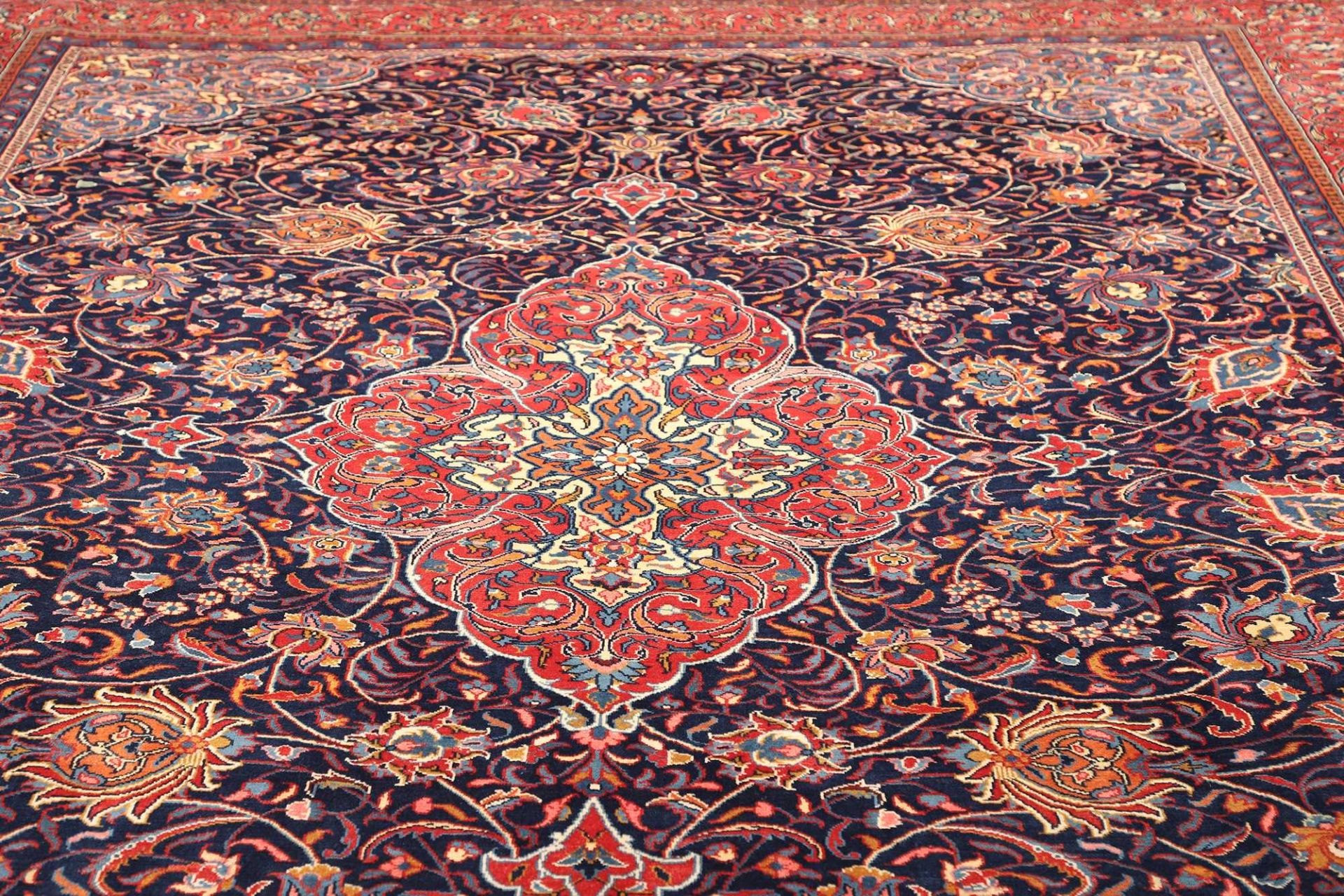 Handgeknüpfter Sarough Perserteppich 301 × 389 cm
