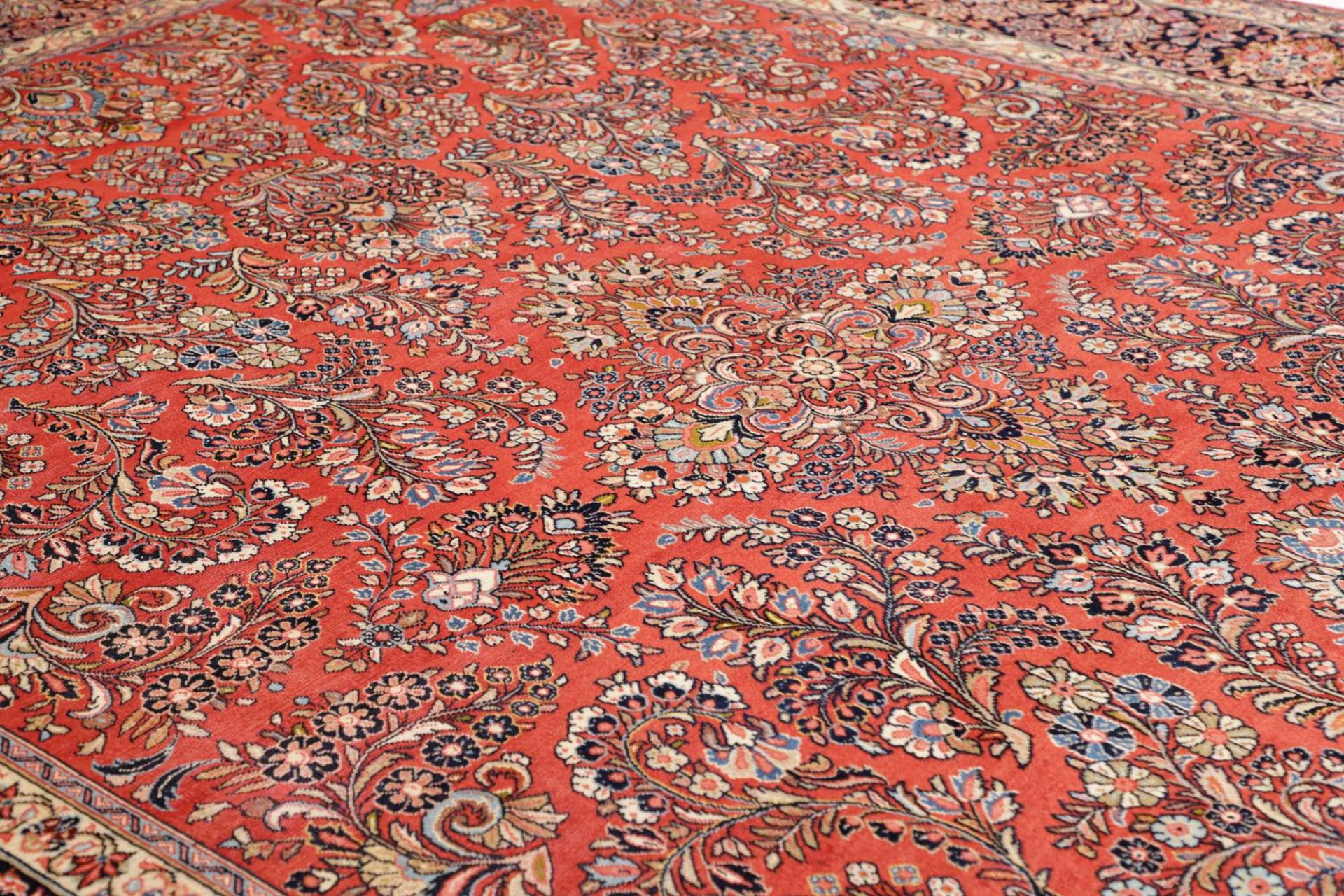 Handgeknüpfter Sarough Perserteppich, 284 × 397 cm, Wolle