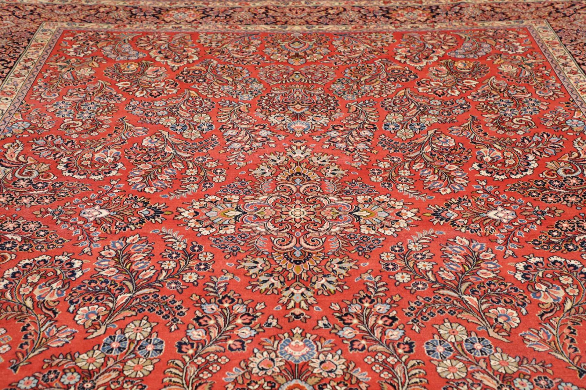 Handgeknüpfter Sarough Perserteppich, 284 × 397 cm, Wolle