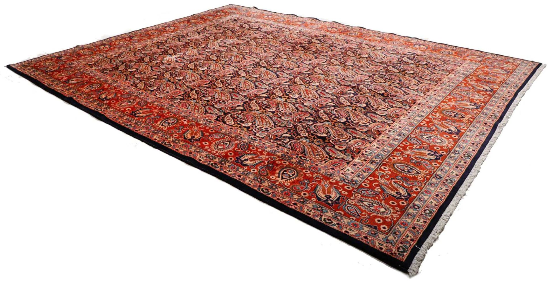 Kashmar Perserteppich 296 × 379 cm aus Wolle, handgeknüpft