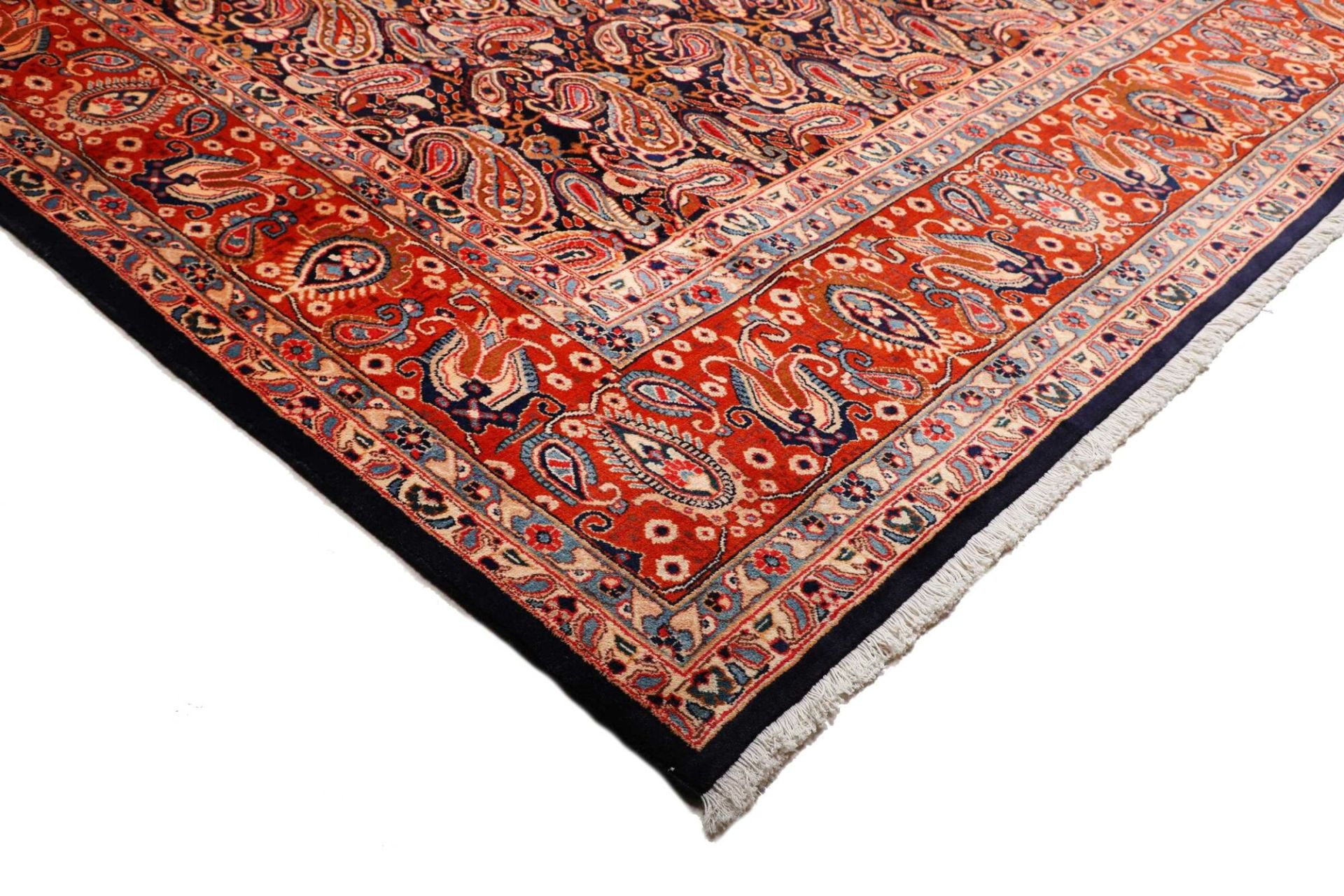 Kashmar Perserteppich 296 × 379 cm aus Wolle, handgeknüpft