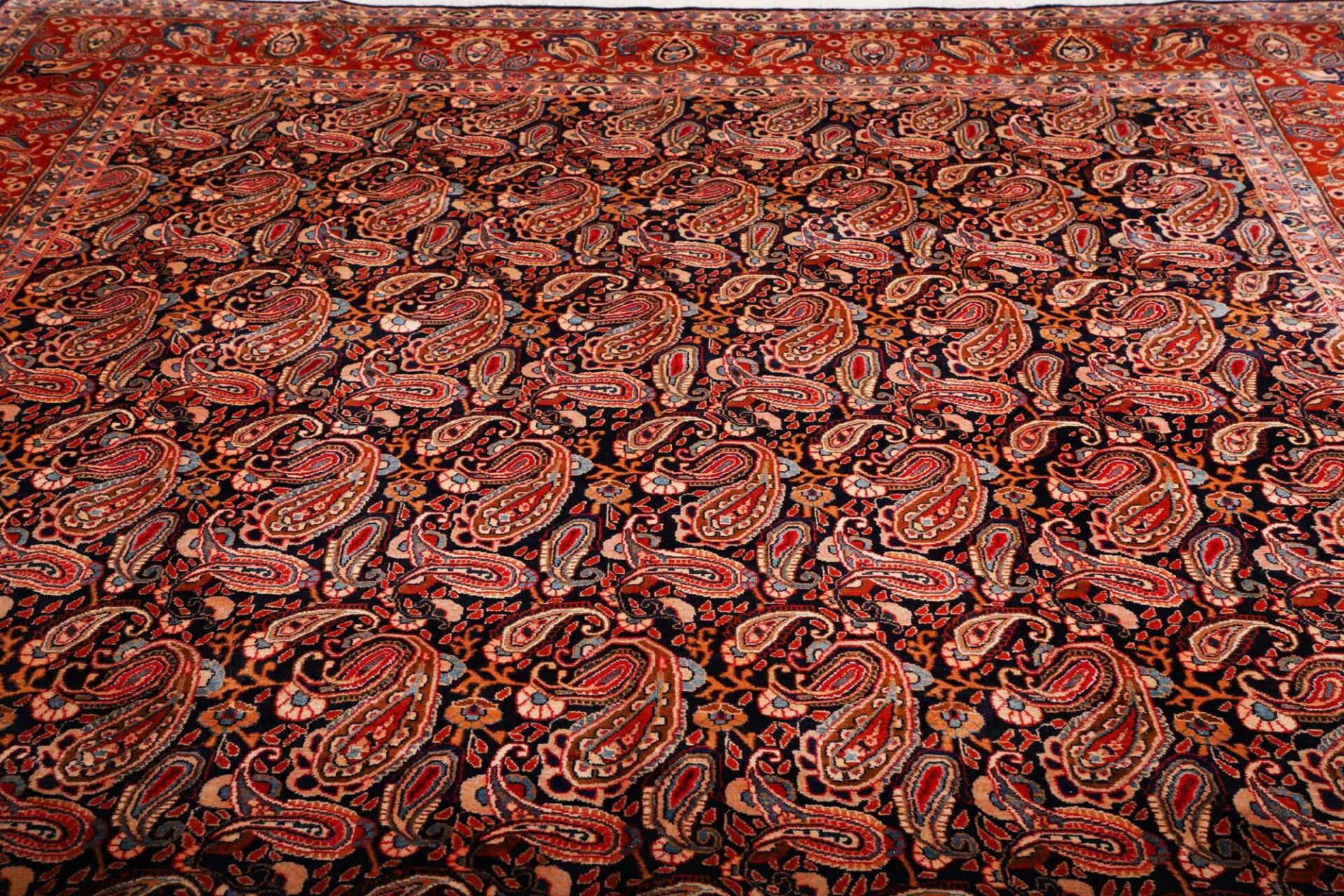 Kashmar Perserteppich 296 × 379 cm aus Wolle, handgeknüpft