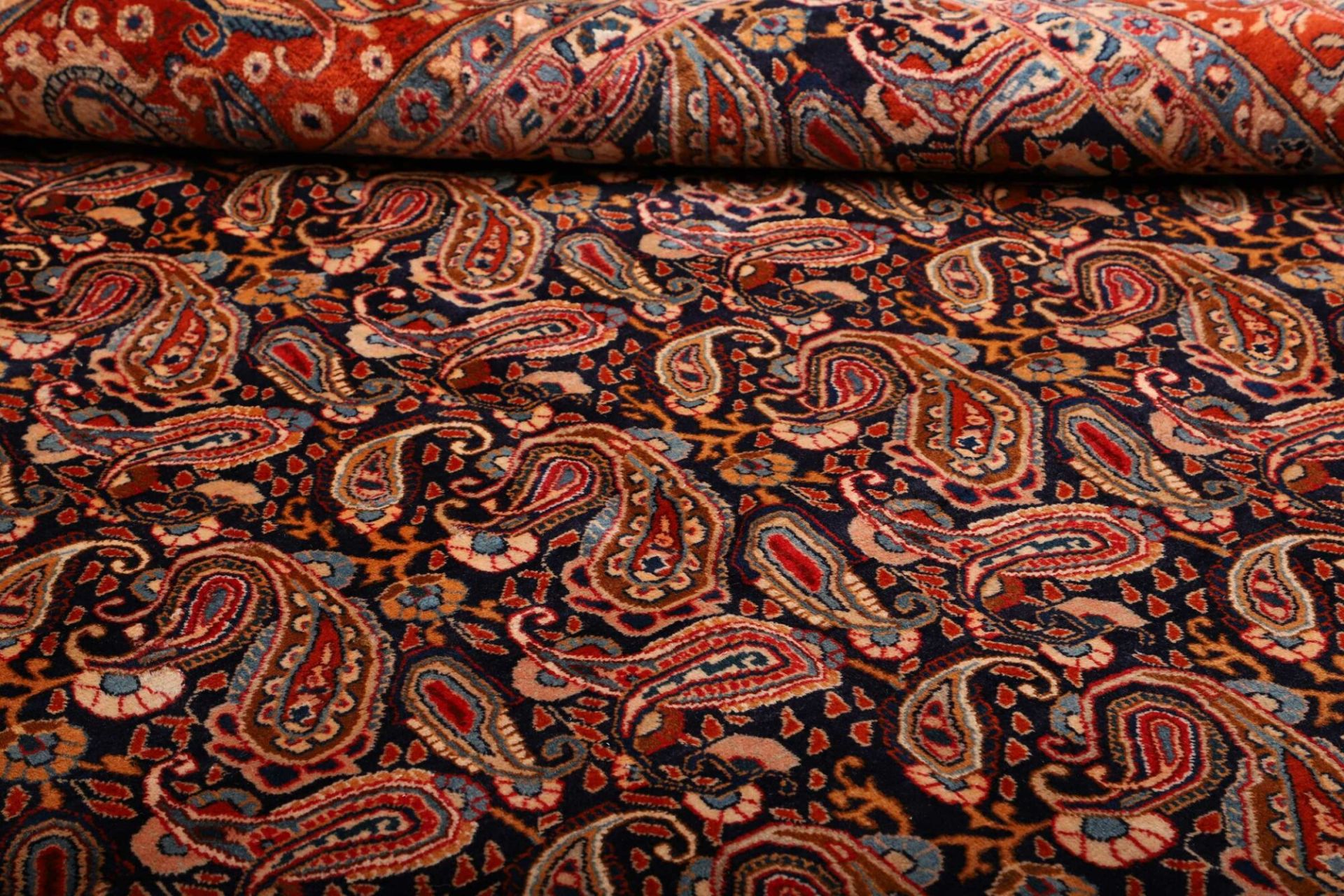 Kashmar Perserteppich 296 × 379 cm aus Wolle, handgeknüpft
