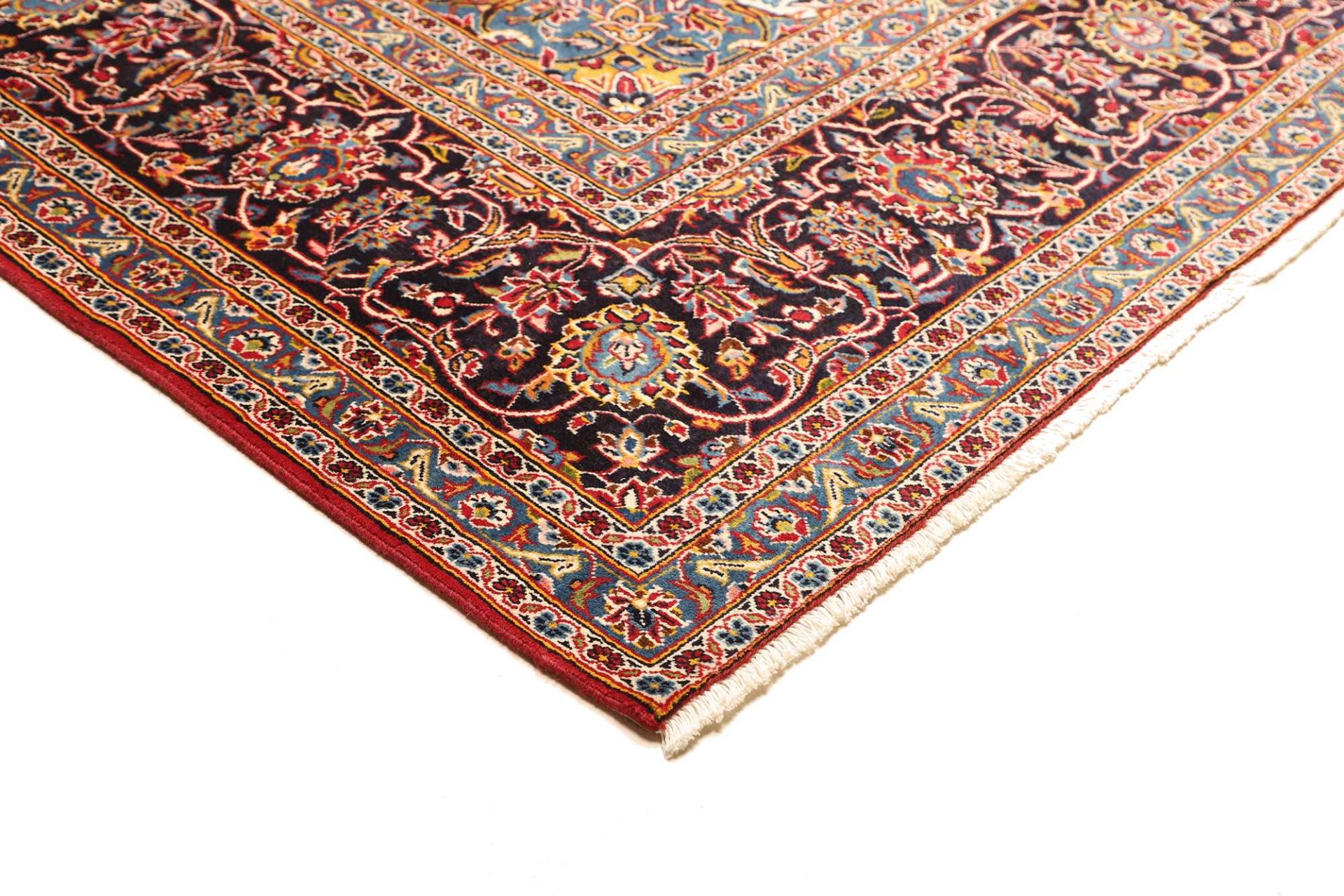 Kashan Perserteppich aus Iran, 304 × 413 cm
