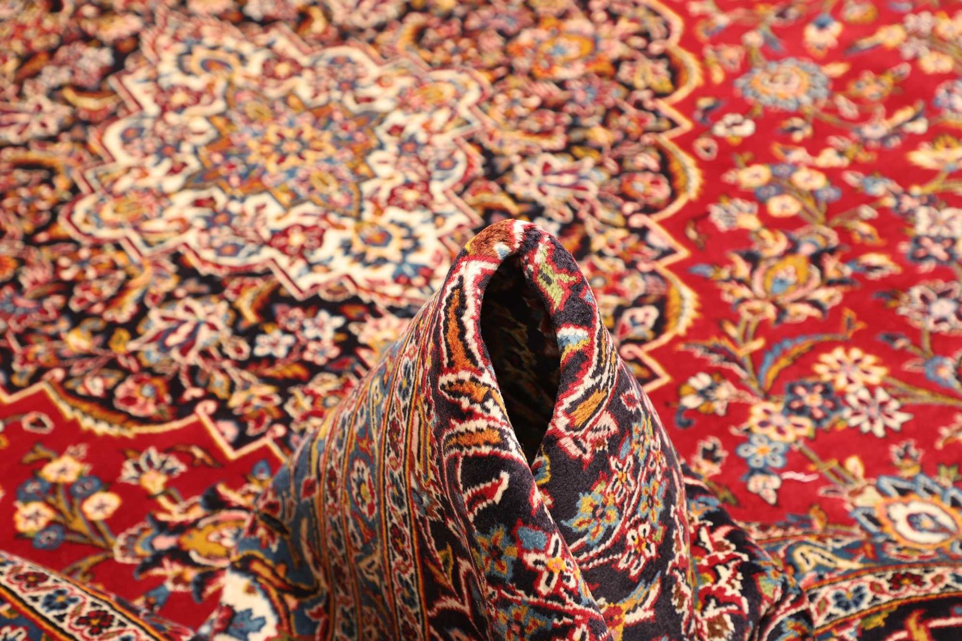 Kashan Perserteppich aus Iran, 304 × 413 cm