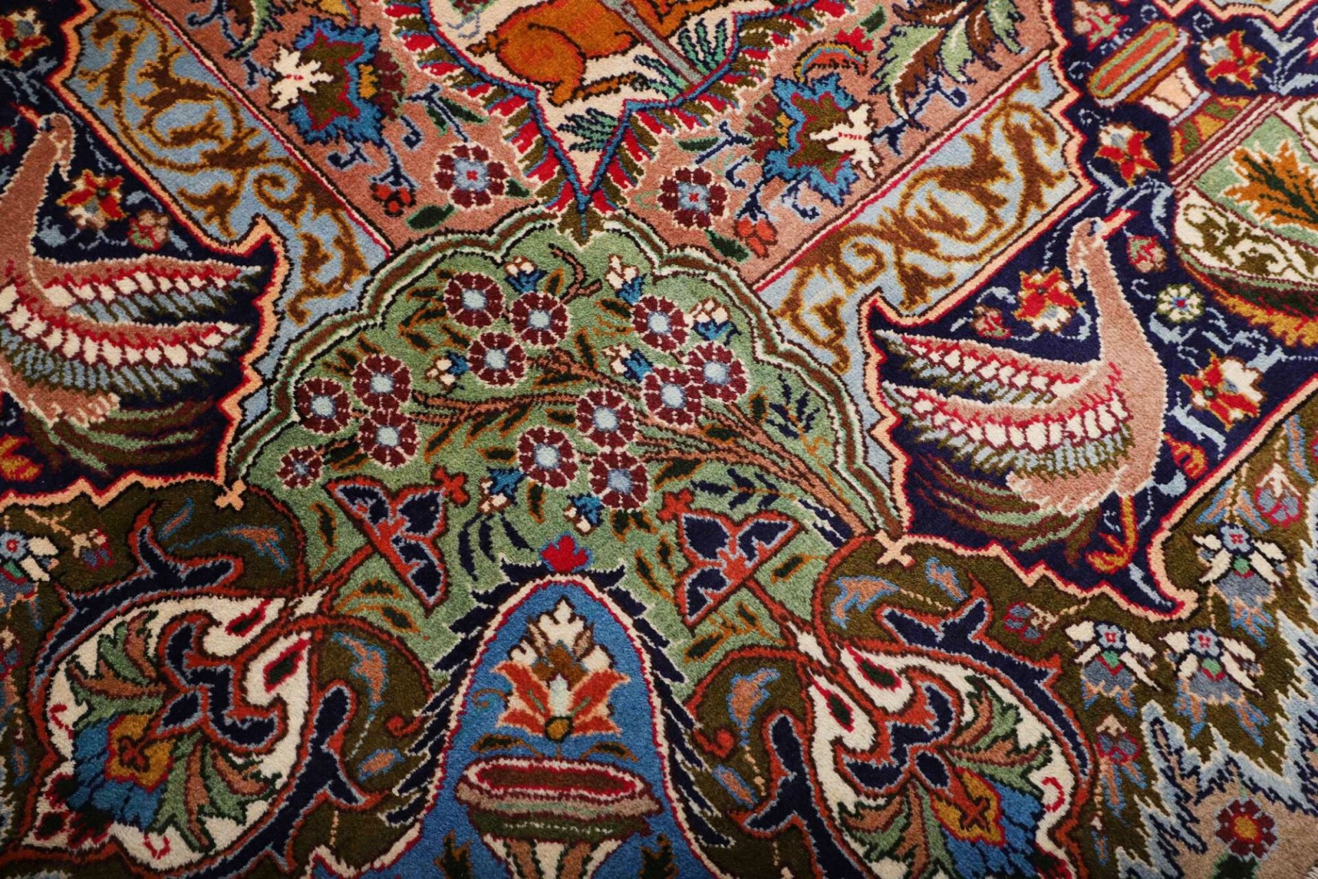 Kashmar Perserteppich 295 × 389 cm aus Wolle, handgeknüpft