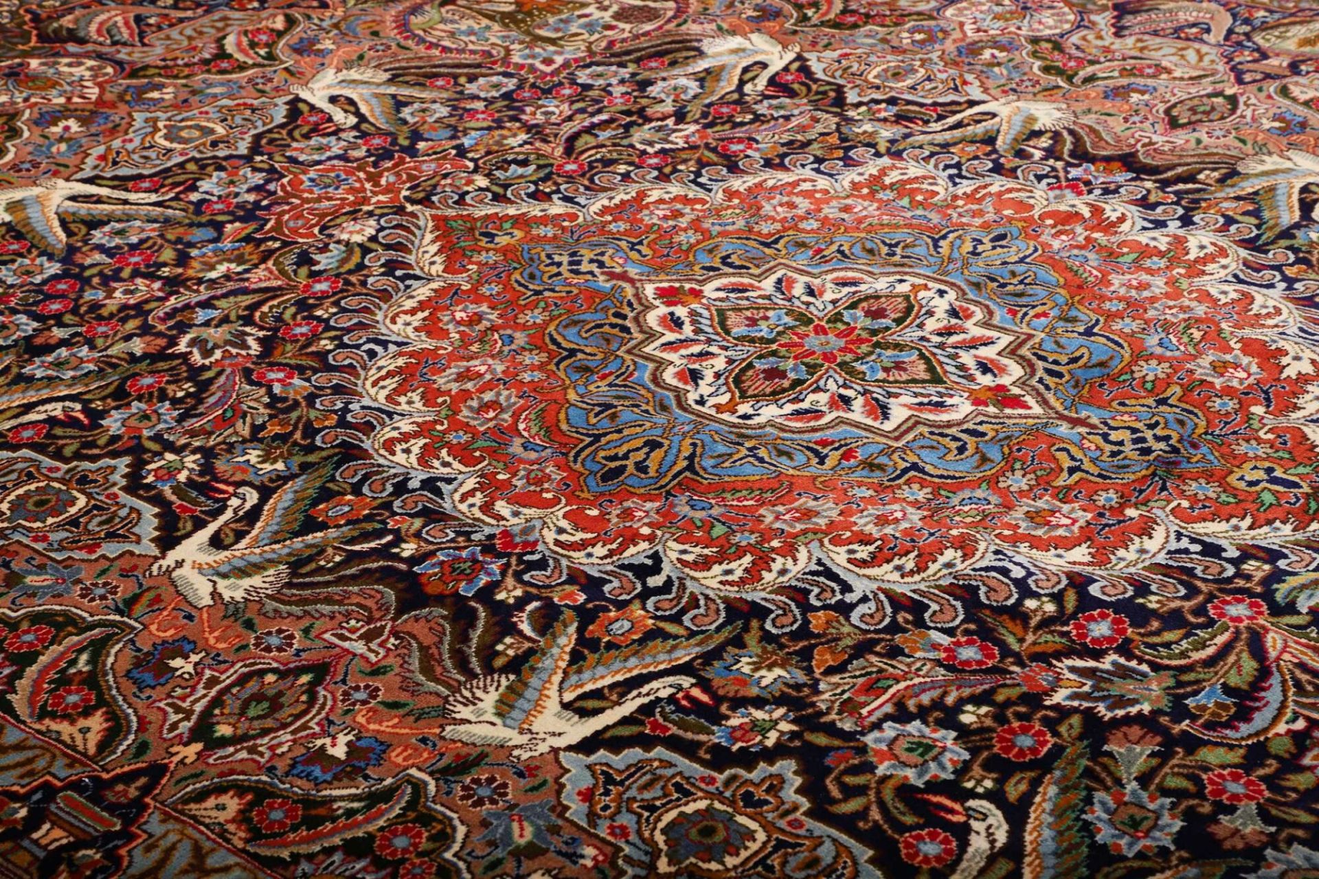 Kashmar Perserteppich 295 × 389 cm aus Wolle, handgeknüpft