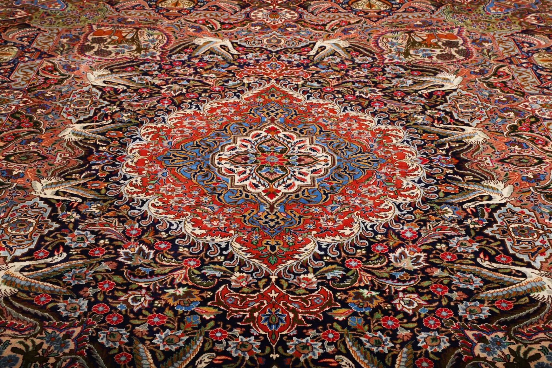 Kashmar Perserteppich 295 × 389 cm aus Wolle, handgeknüpft