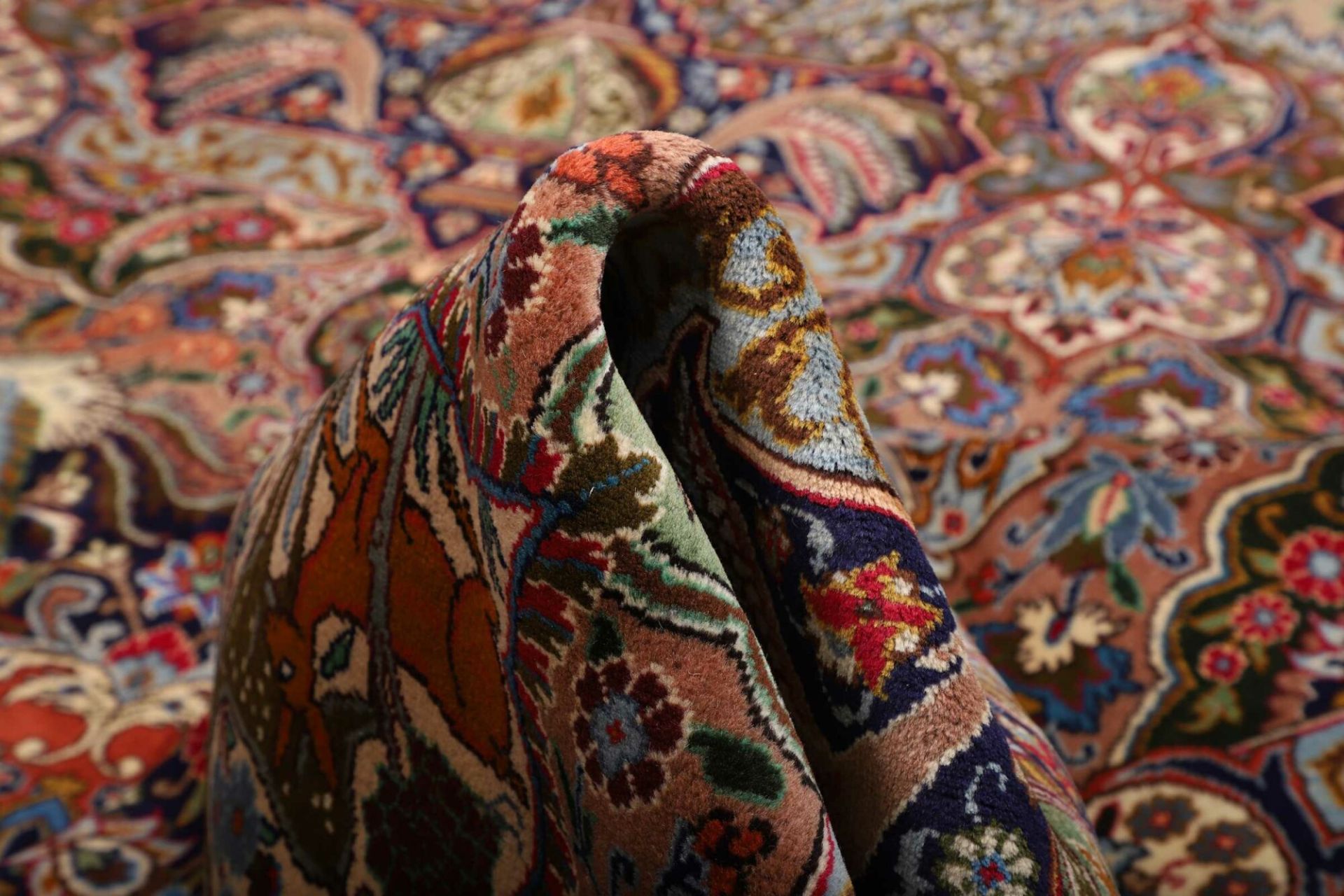 Kashmar Perserteppich 295 × 389 cm aus Wolle, handgeknüpft