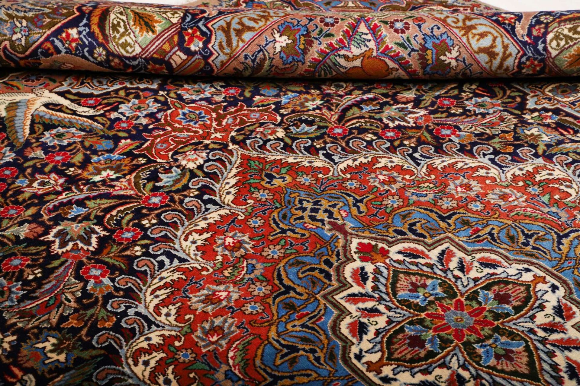 Kashmar Perserteppich 295 × 389 cm aus Wolle, handgeknüpft