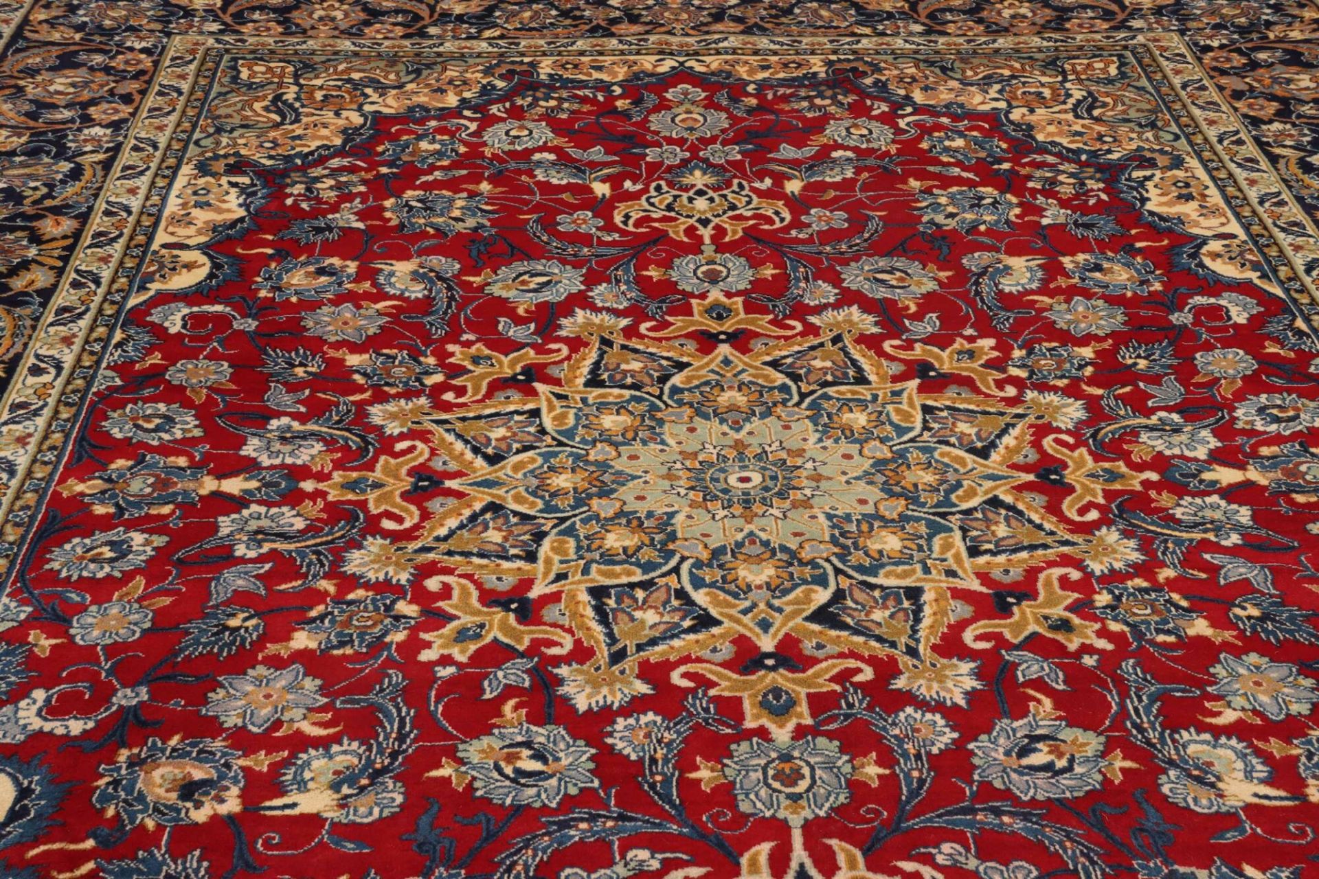 Perserteppich 301 × 389 cm aus Wolle, handgeknüpft