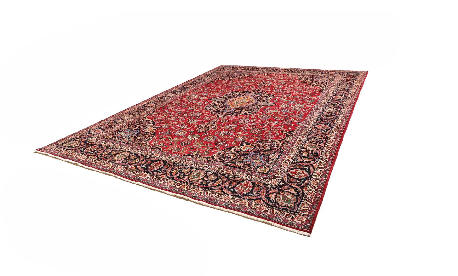 Mashhad Perserteppich 293 × 404 cm aus Wolle, handgeknüpft