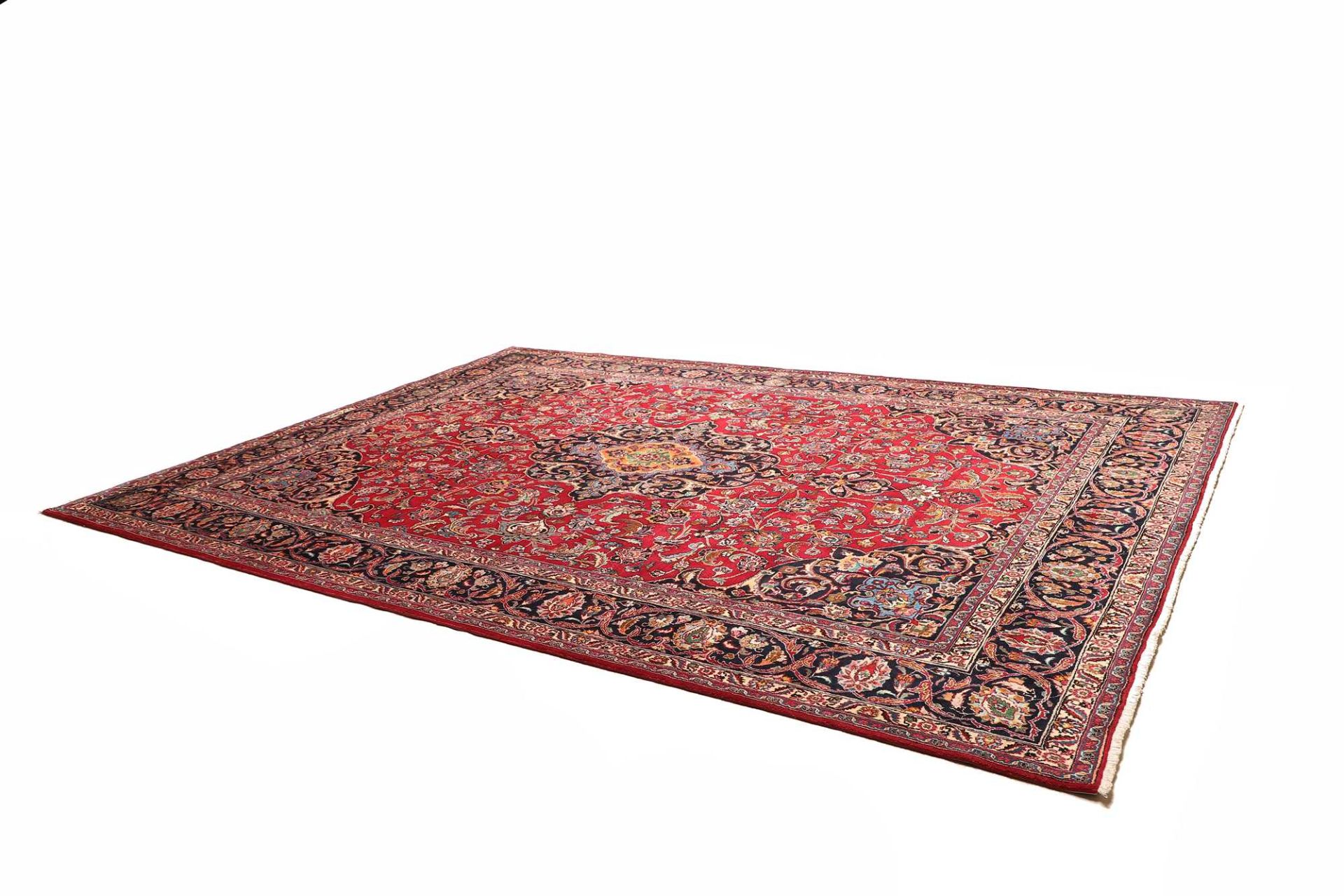 Mashhad Perserteppich 293 × 404 cm aus Wolle, handgeknüpft