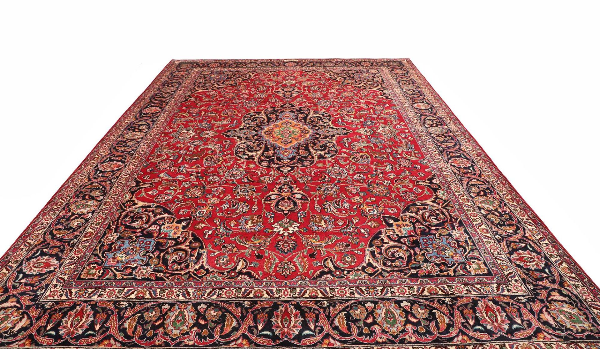 Mashhad Perserteppich 293 × 404 cm aus Wolle, handgeknüpft